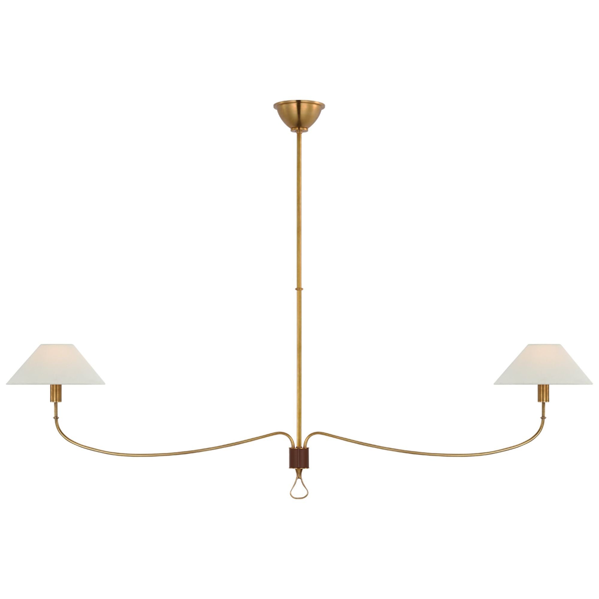 Visual Comfort CHC 1605 Launceton 52 Large Linear Chandelier by