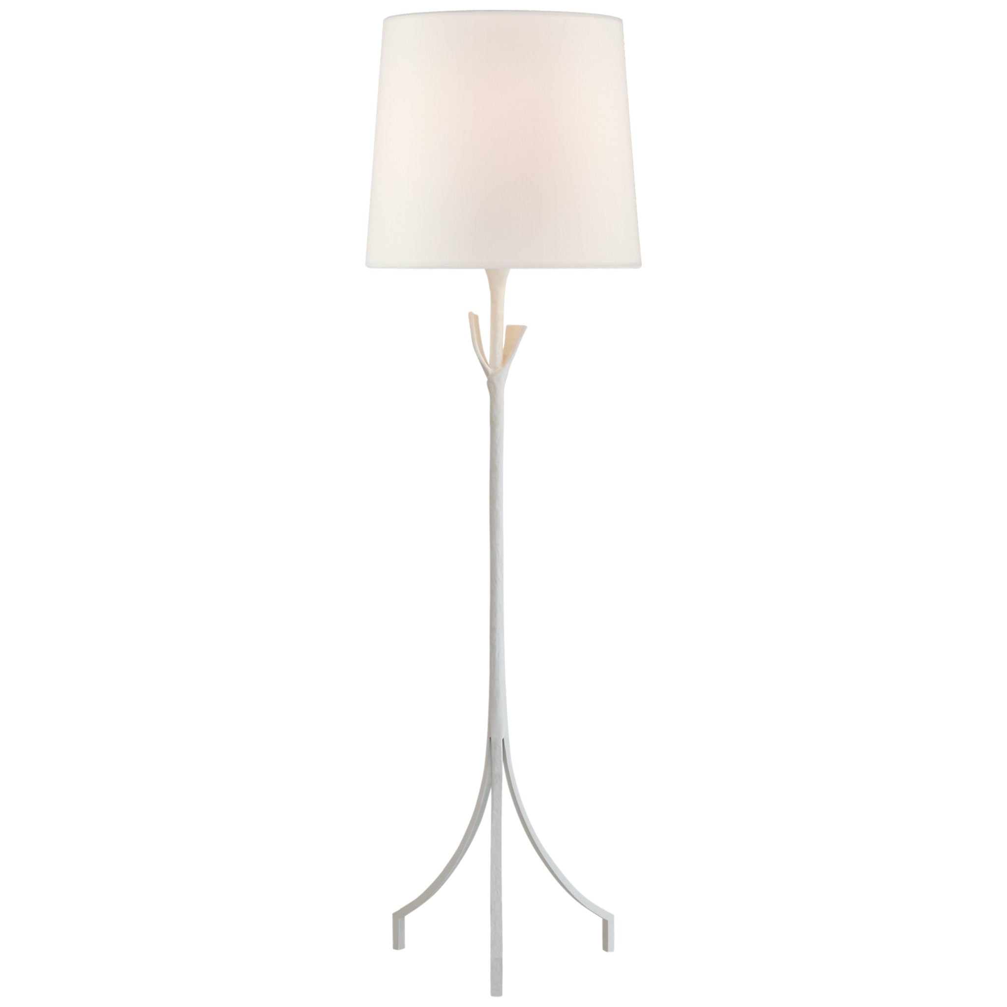 AERIN Austen Large Dual Function Floor Lamp in White