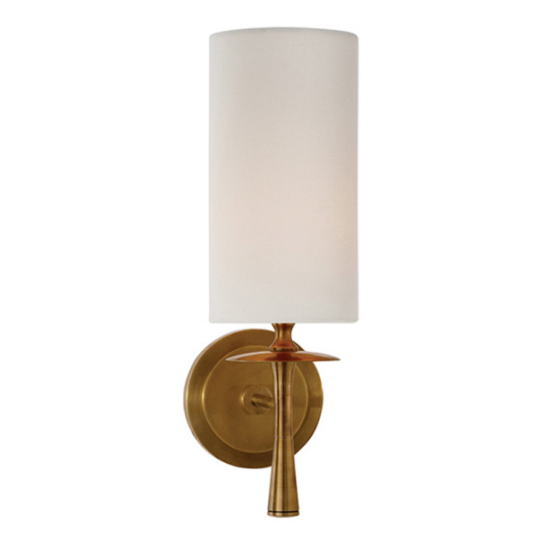 AERIN Iva Medium Wrapped Sconce in Hand Rubbed Antique Brass