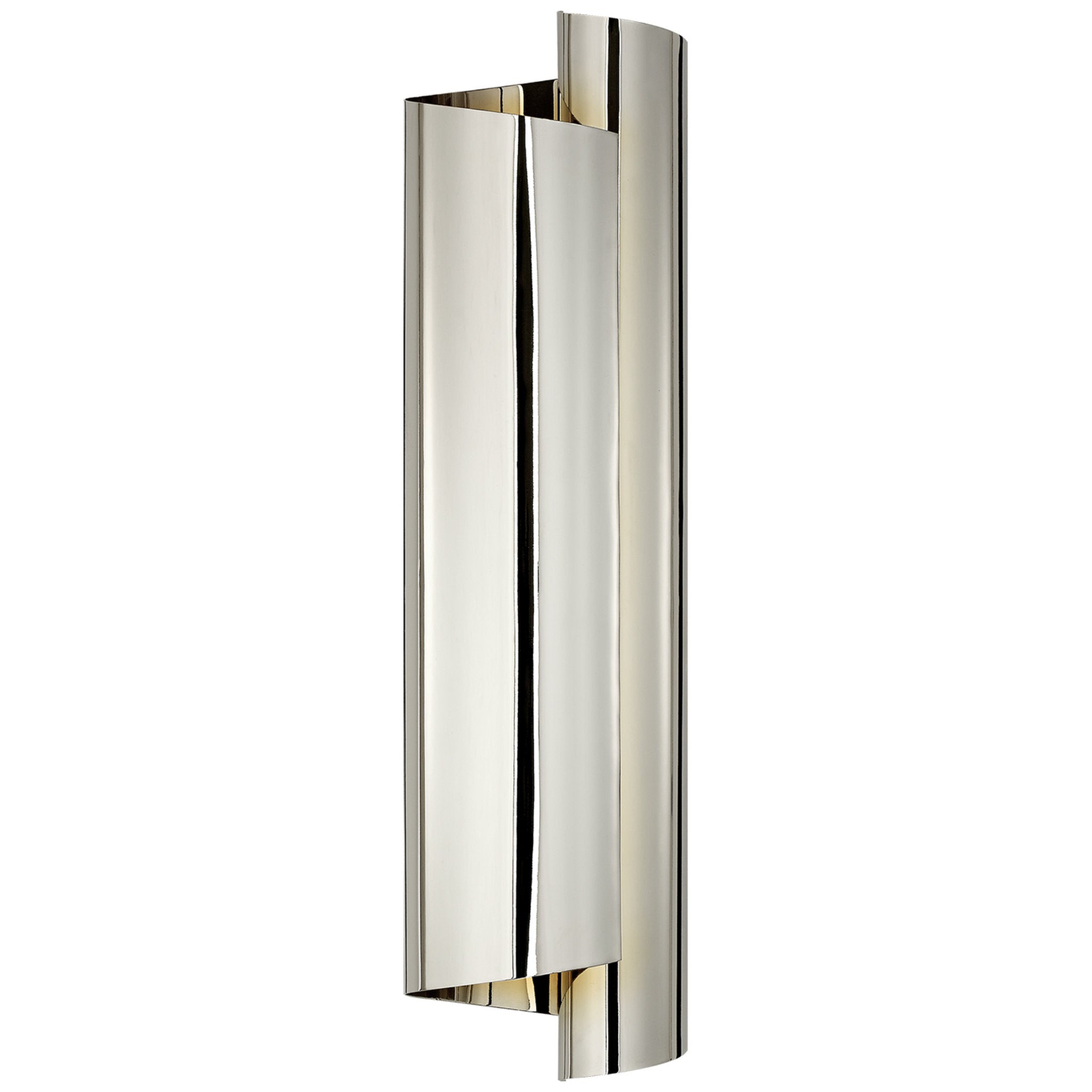 AERIN Iva Large Wrapped Sconce in Polished Nickel