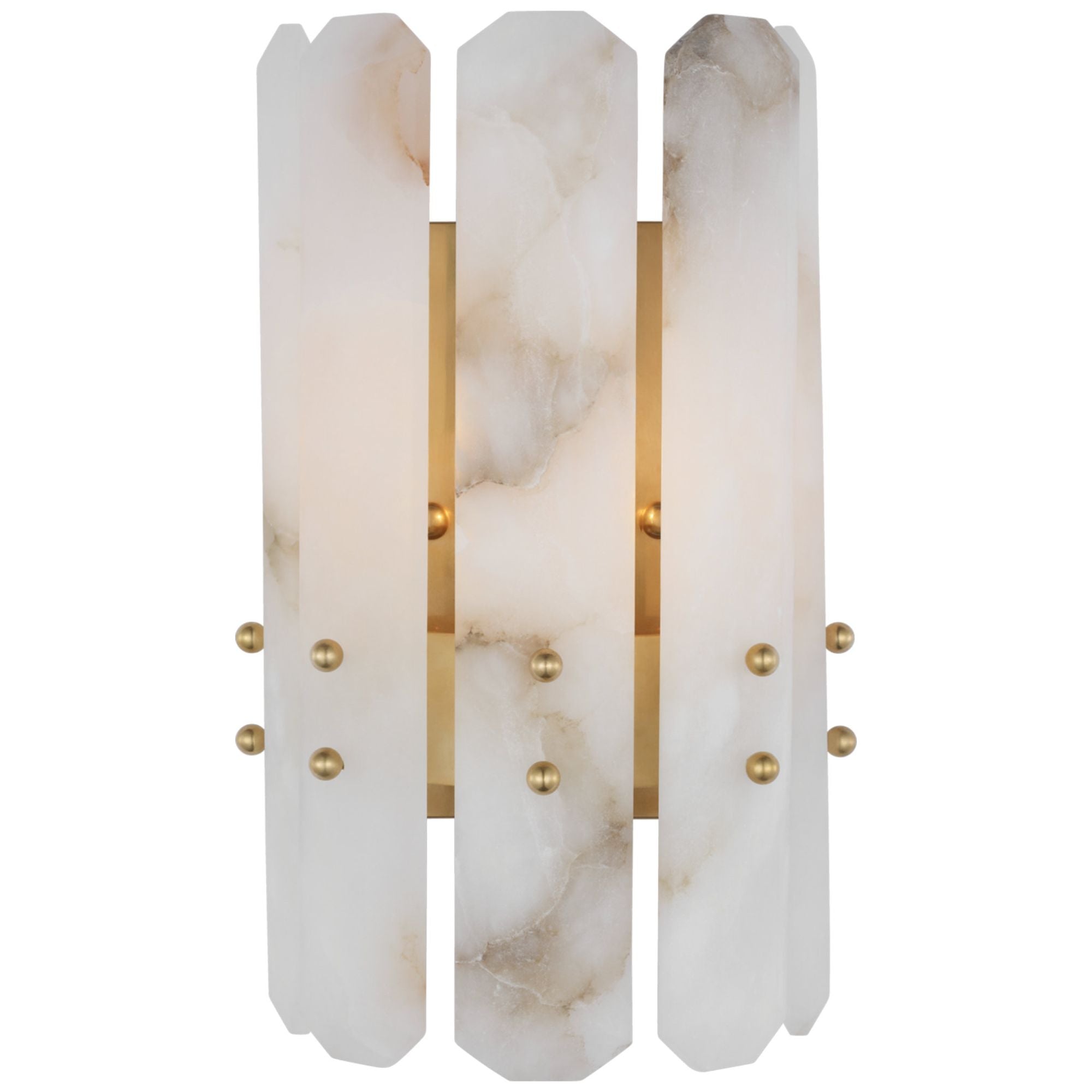 AERIN Eaton Linear Sconce in Hand Rubbed Antique Brass