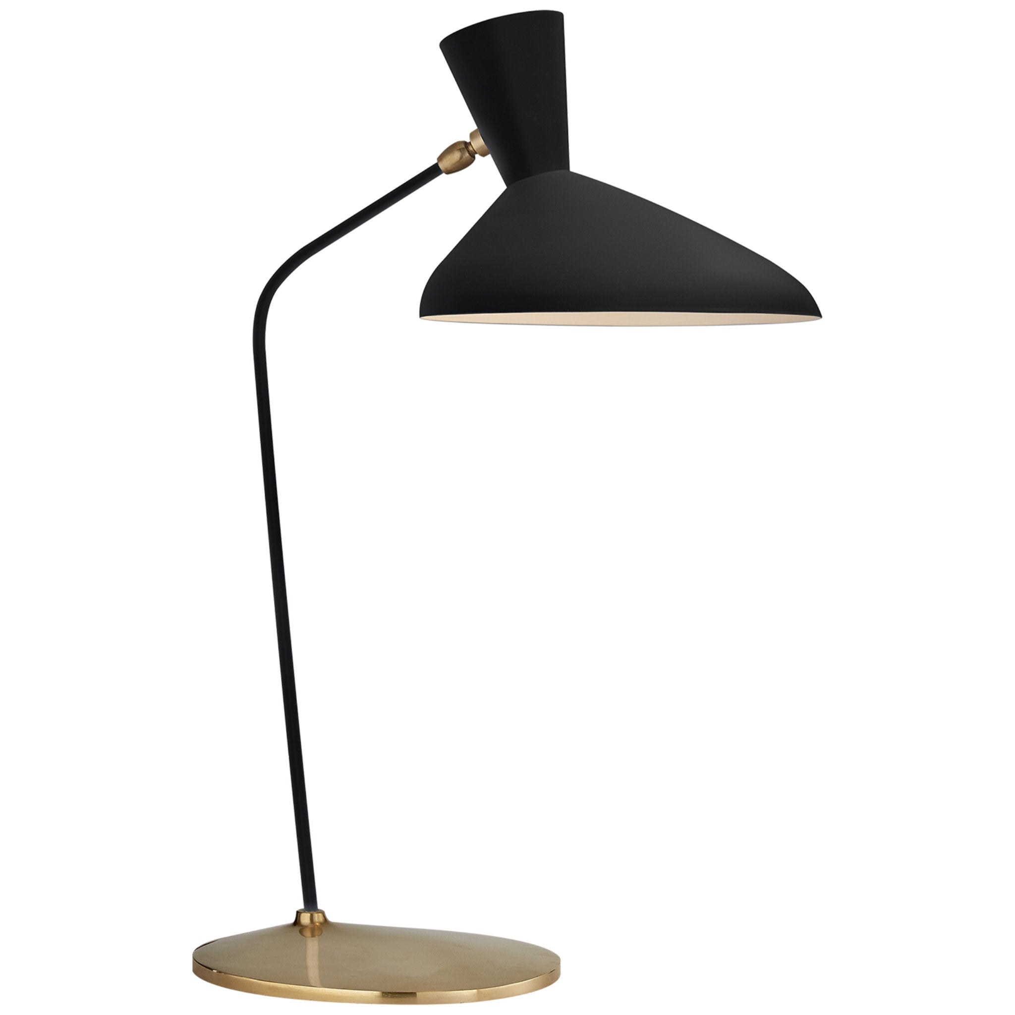 AERIN Austen Large Offset Table Lamp in Black