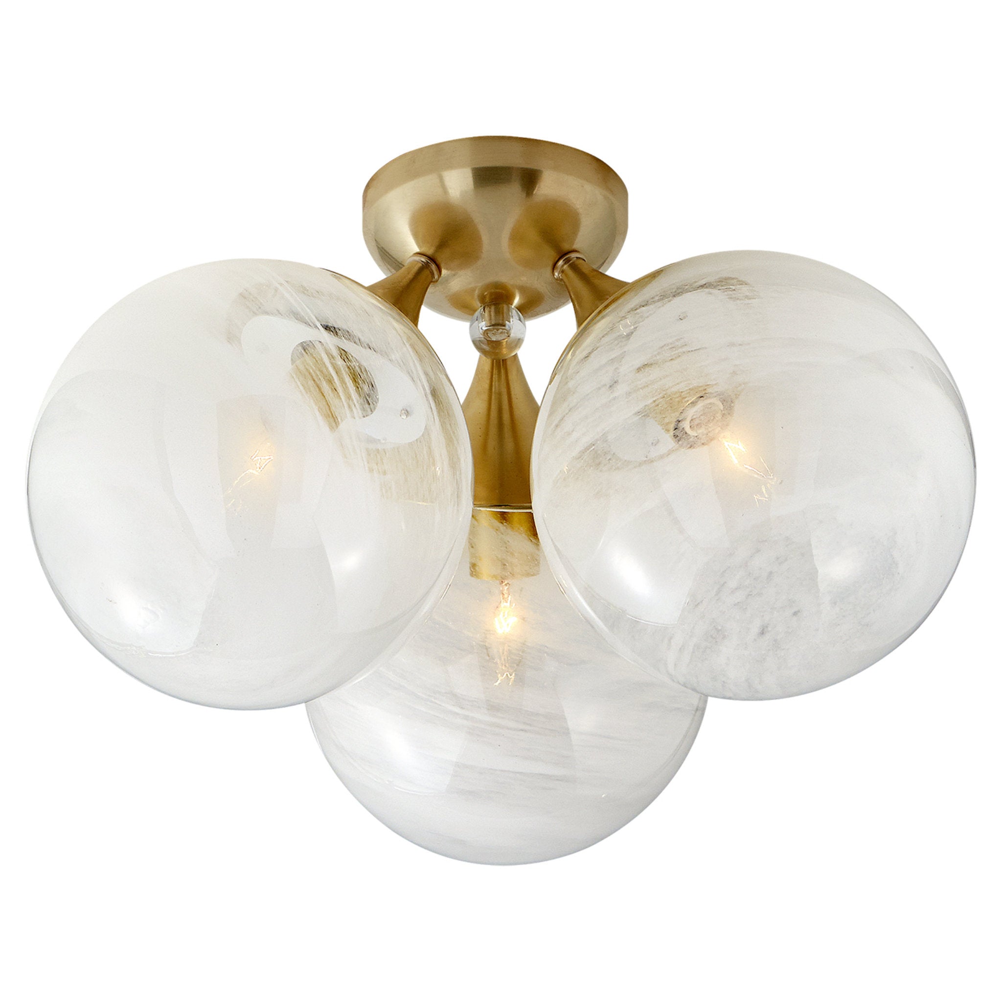 ROSEHILL LARGE SEMI-FLUSH Ceiling lamp By Visual Comfort Europe