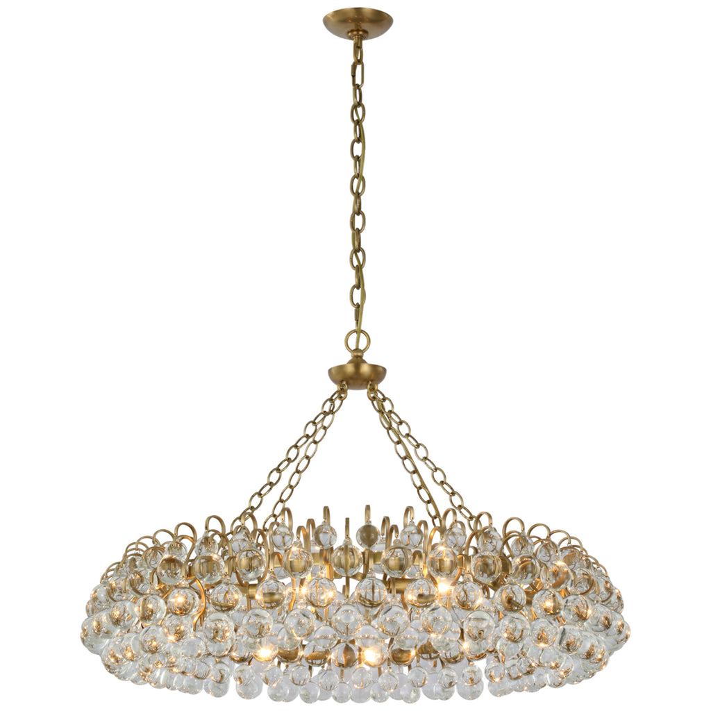 visual comfort crystal chandelier