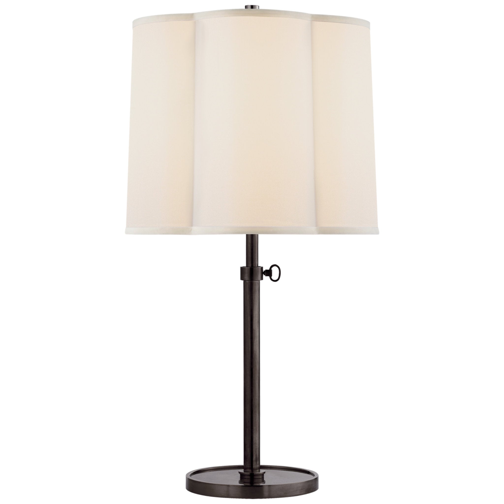 Visual Comfort Signature Collection BBL3023SB-L Barbara Barry Simple 26  inch 150 watt Soft Brass Adjustable Table Lamp Portable Light in Linen -  Open Box