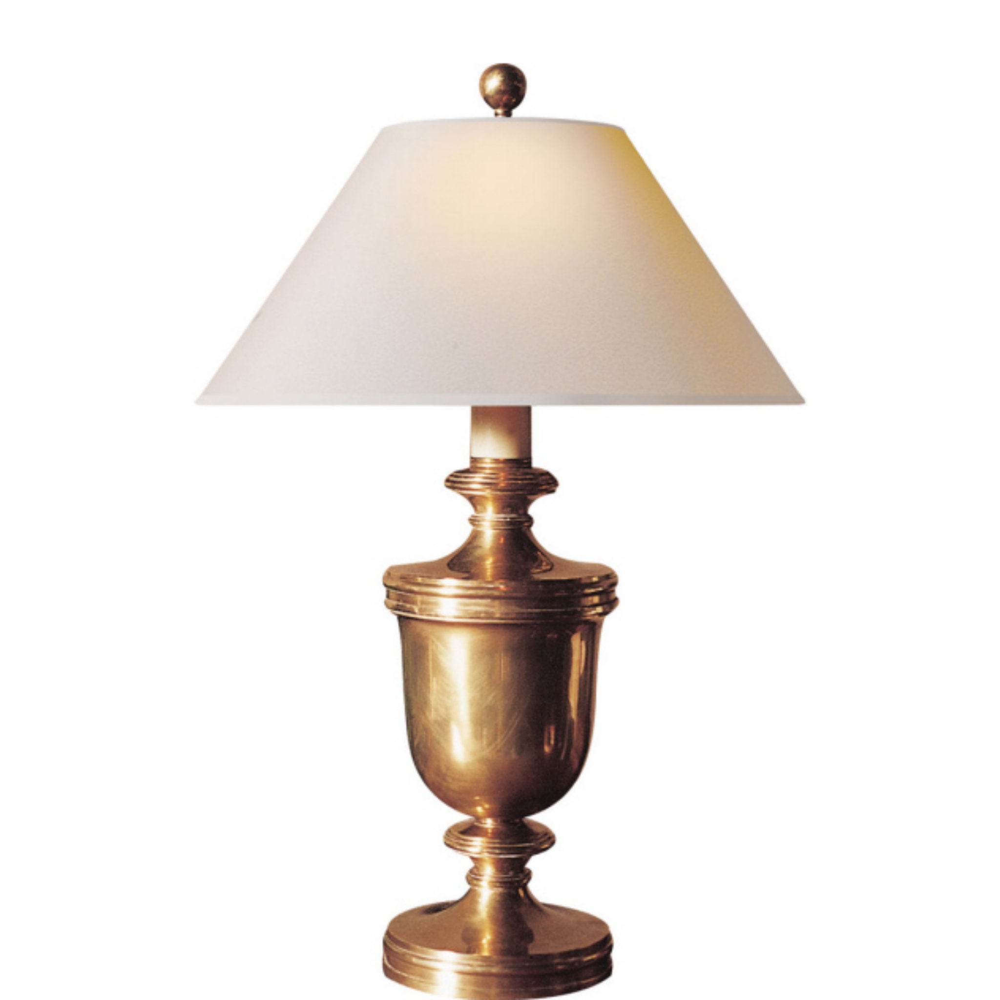 Malvasia Brass Desk Lamp - Vintage Brass