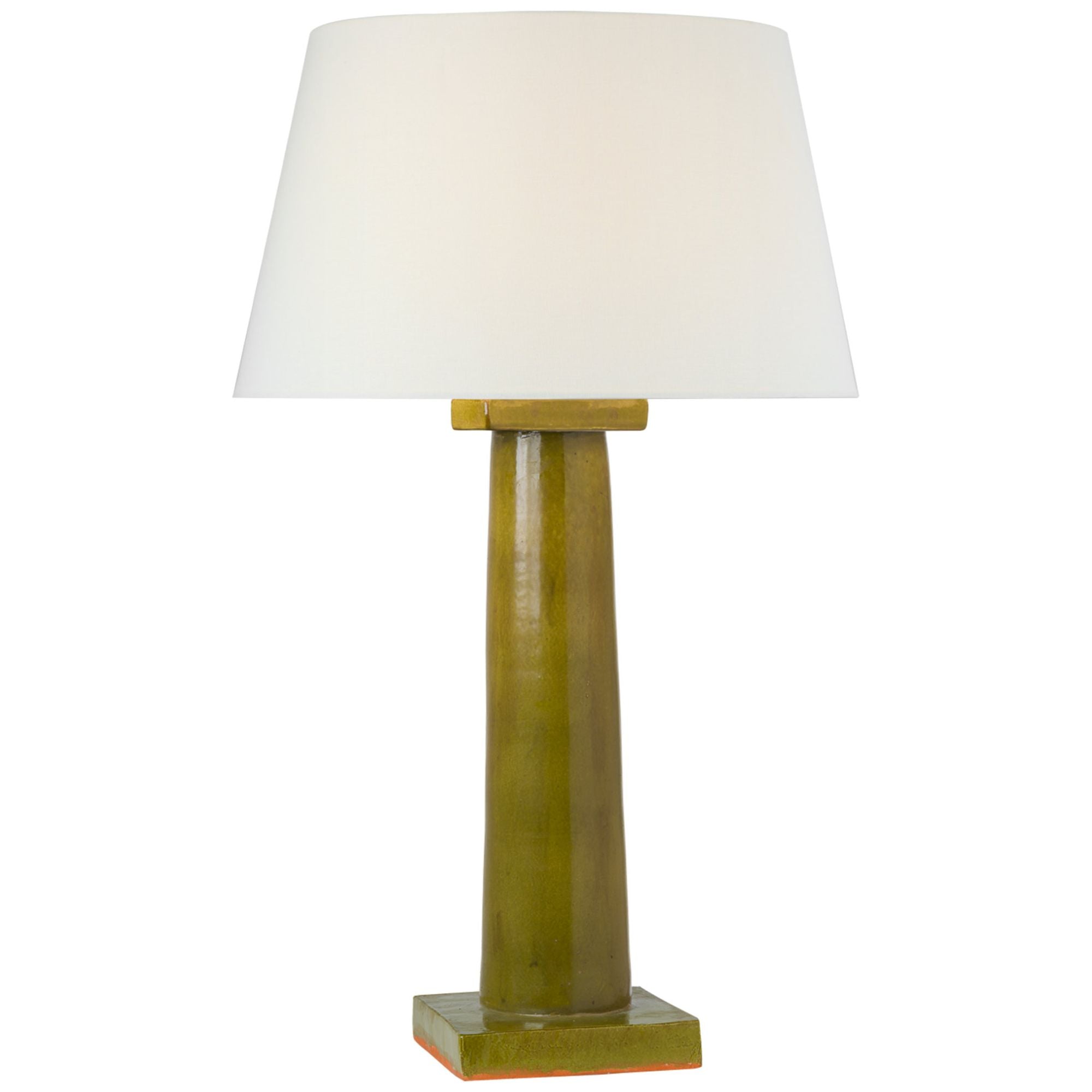 Visual Comfort Bloque Mixed Metal Table Lamps, a Pair. Original Price:  $4,740
