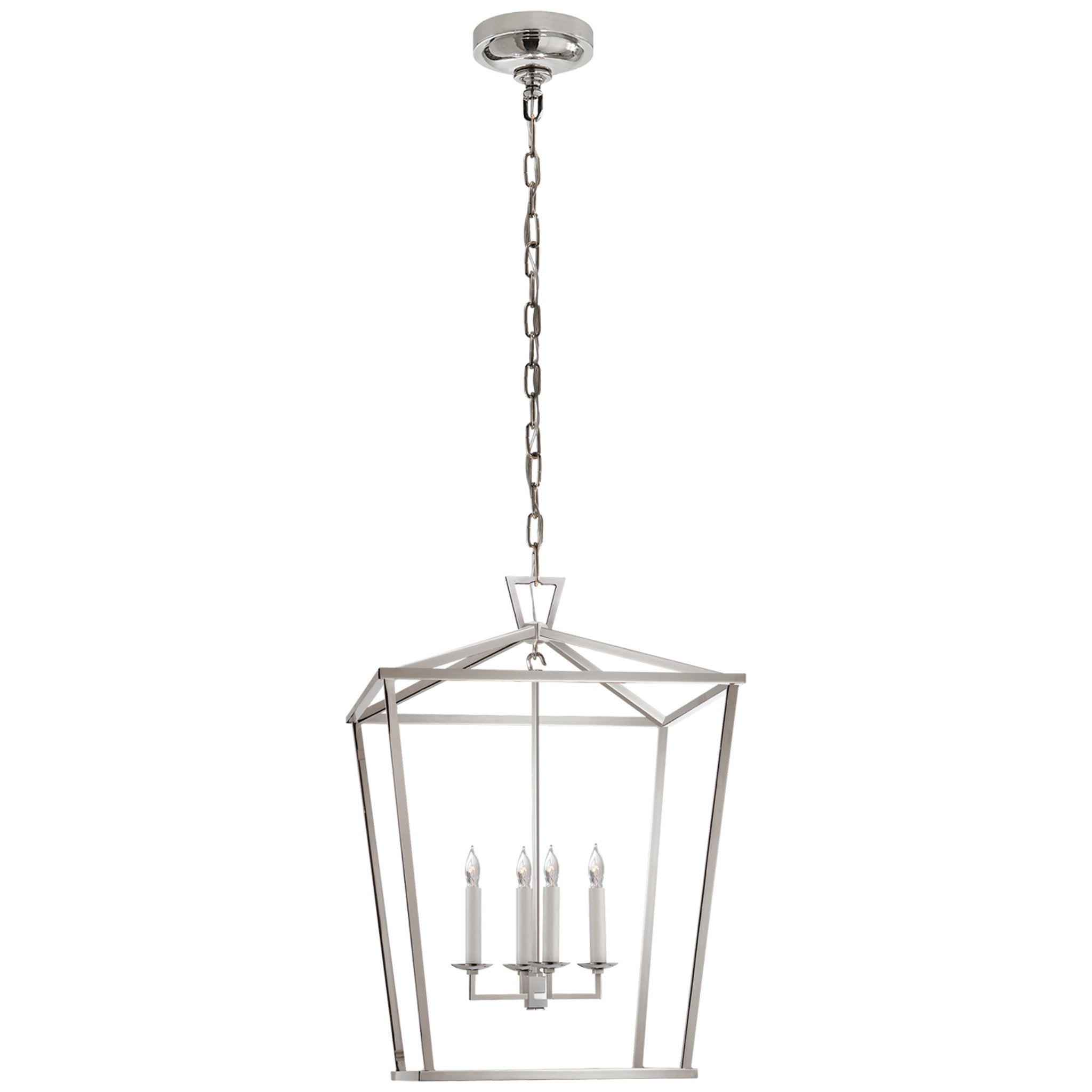 Visual Comfort Darlana 41 Polished Nickel Linear Lantern by E. F. Chapman  New in Box -  Canada