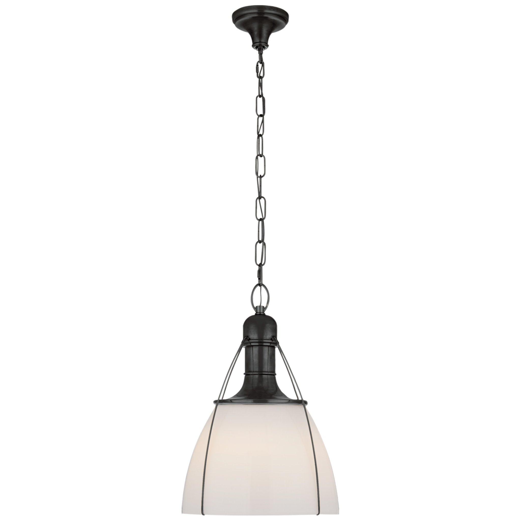 Chapman & Myers Ruhlmann 18 Factory Pendant in Antique-Burnished Bras –  Foundry Lighting