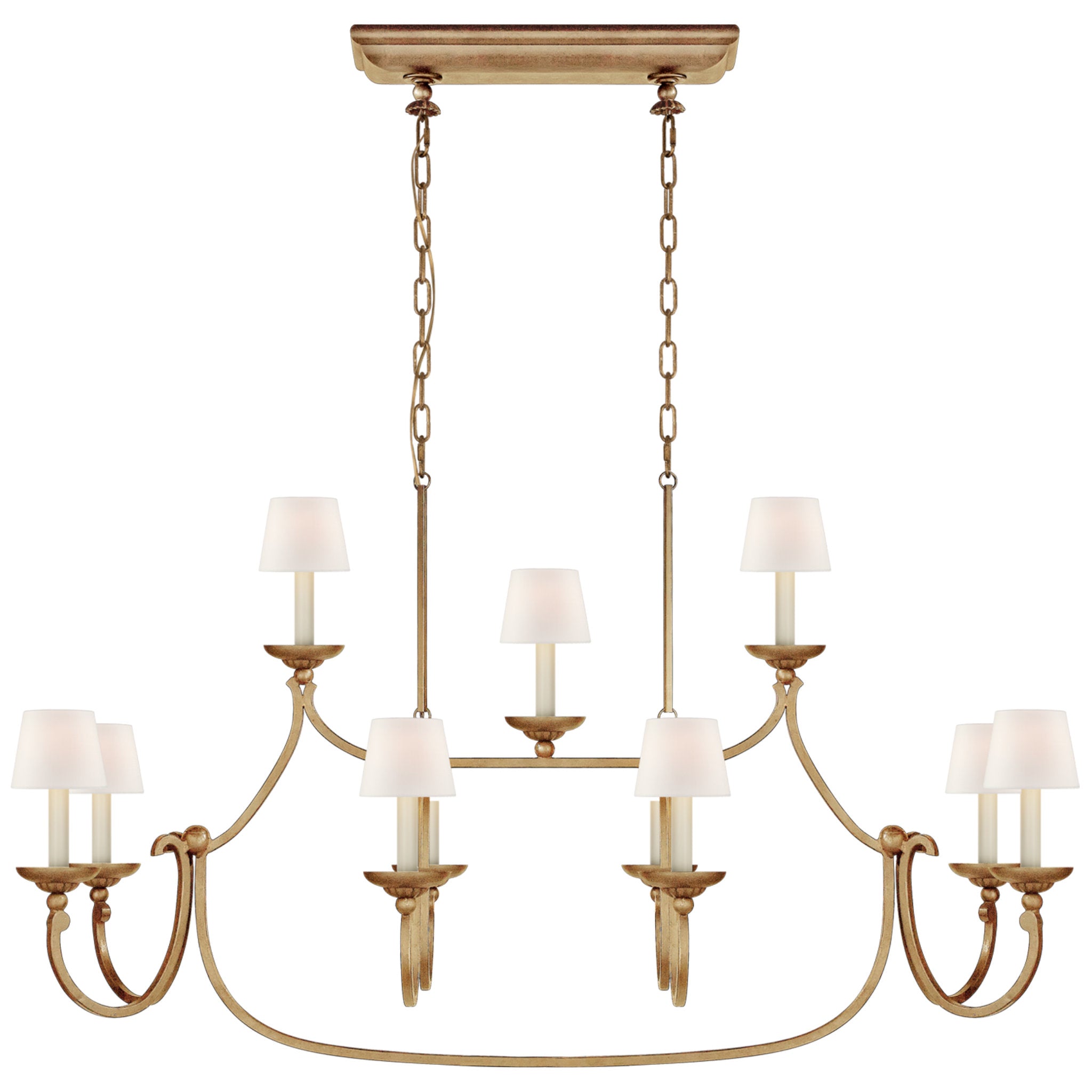 VISUALCOMFORT E. F. CHAPMAN GUSTAVIAN FOYER PENDANT : CHC2167GI-NP