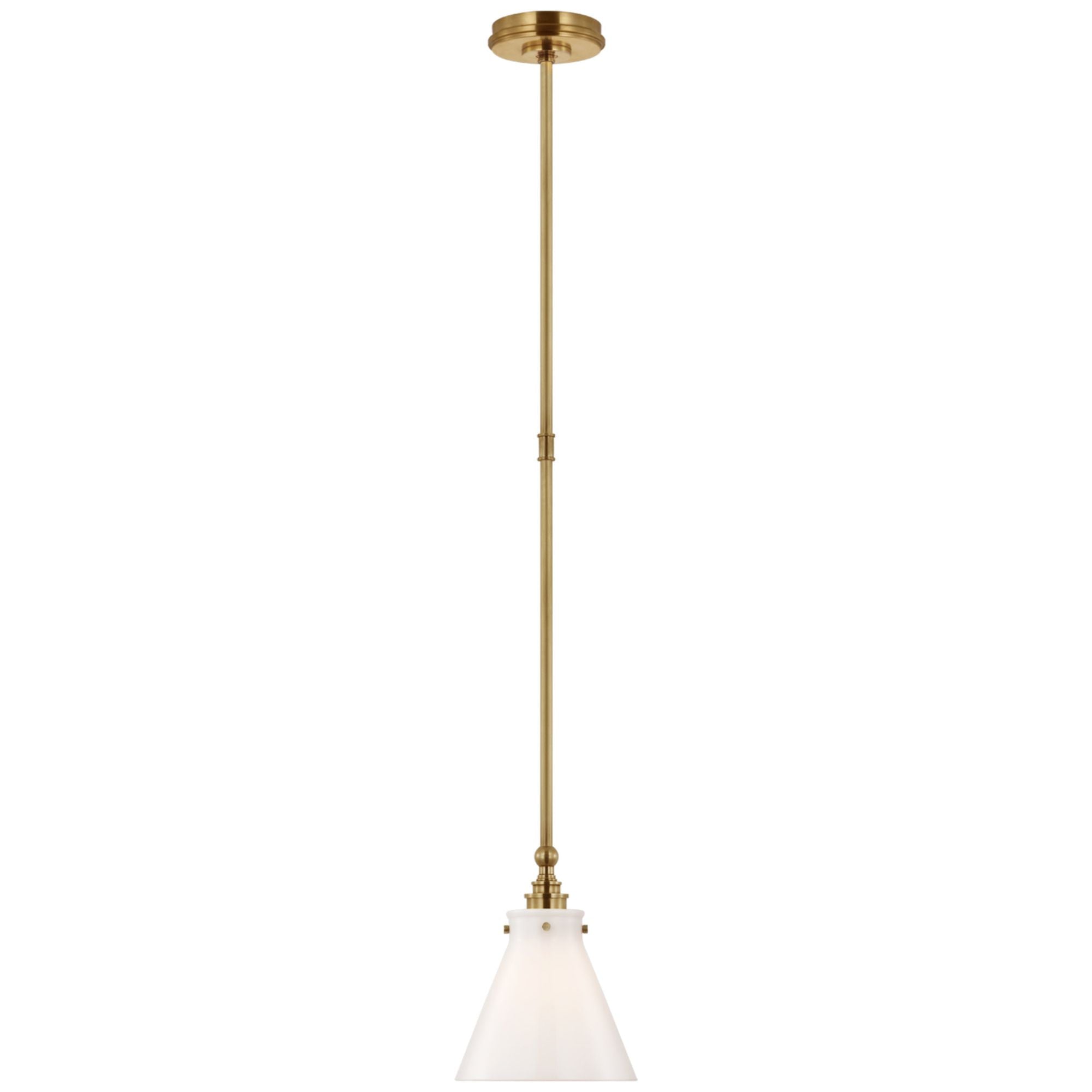 Visual Comfort CHC2110AB E. F. Chapman Country 6 Light 21 inch  Antique-Burnished Brass Foyer Pendant Ceiling Light