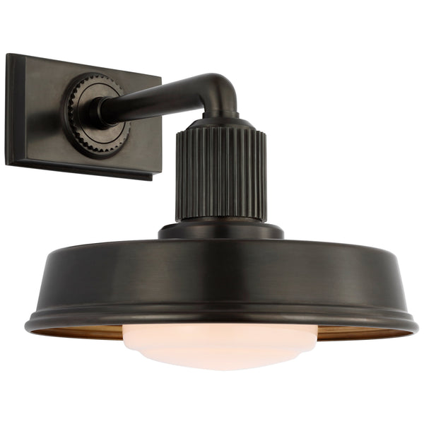 Chapman & Myers Gracie Tall Bracketed Sconce in Antique-Burnished Bras –  Foundry Lighting