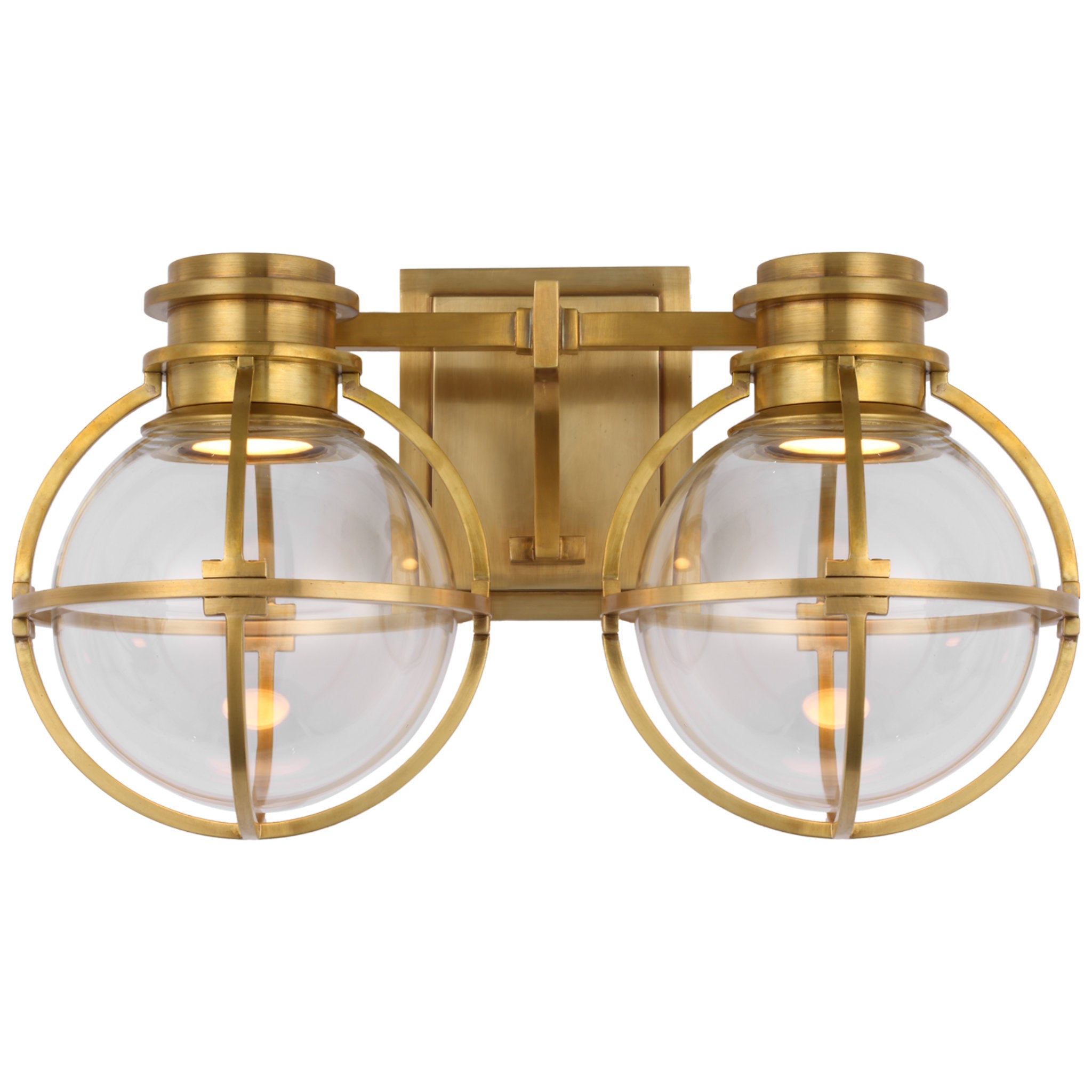 CHD2527AB by Visual Comfort - Parkington Small Single Wall Light in  Antique-Burnished Brass