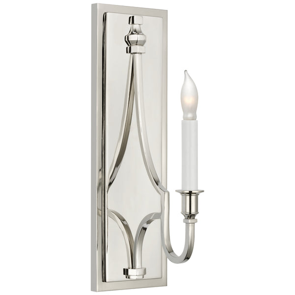 Chapman & Myers Parkington Large Tail Sconce in Antique-Burnished