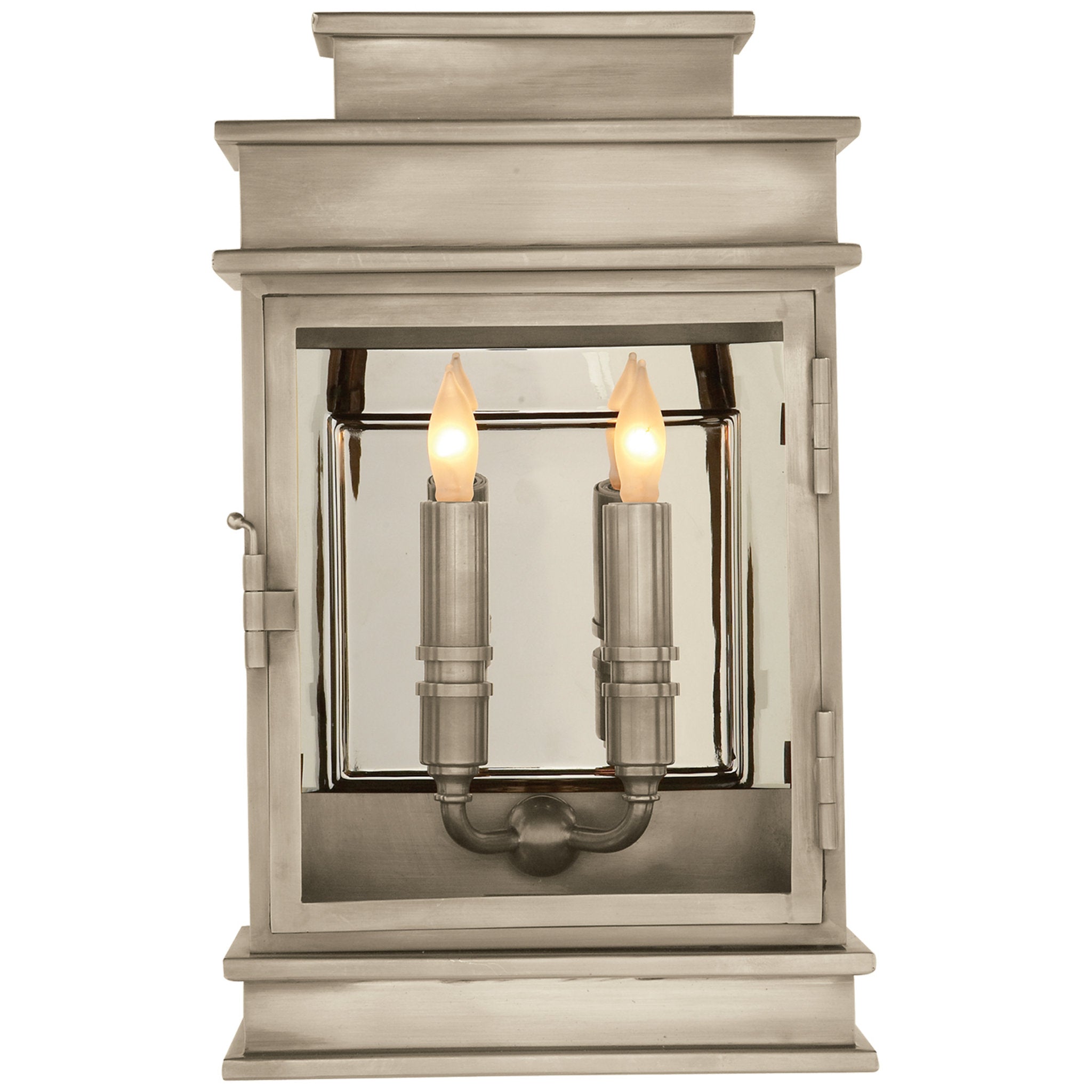 Visual Comfort CHO2152NC E. F. Chapman Bedford 2 Light 17 inch Natural  Copper Outdoor Wall Lantern - Open Box