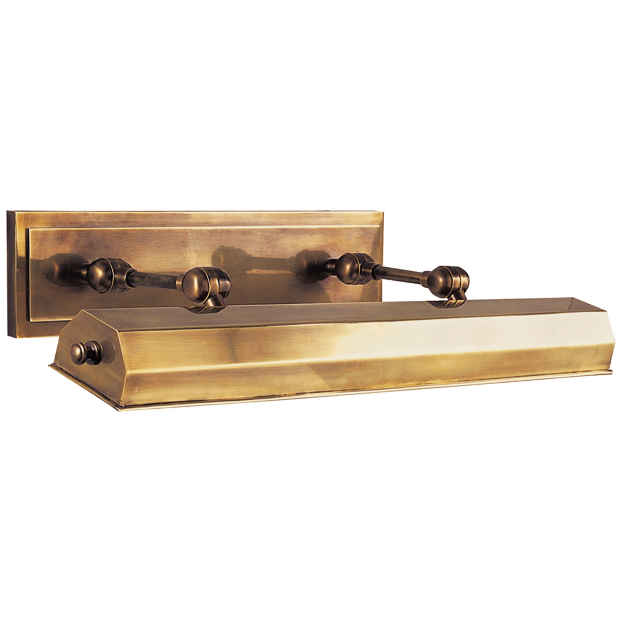 CHD2527AB by Visual Comfort - Parkington Small Single Wall Light in  Antique-Burnished Brass