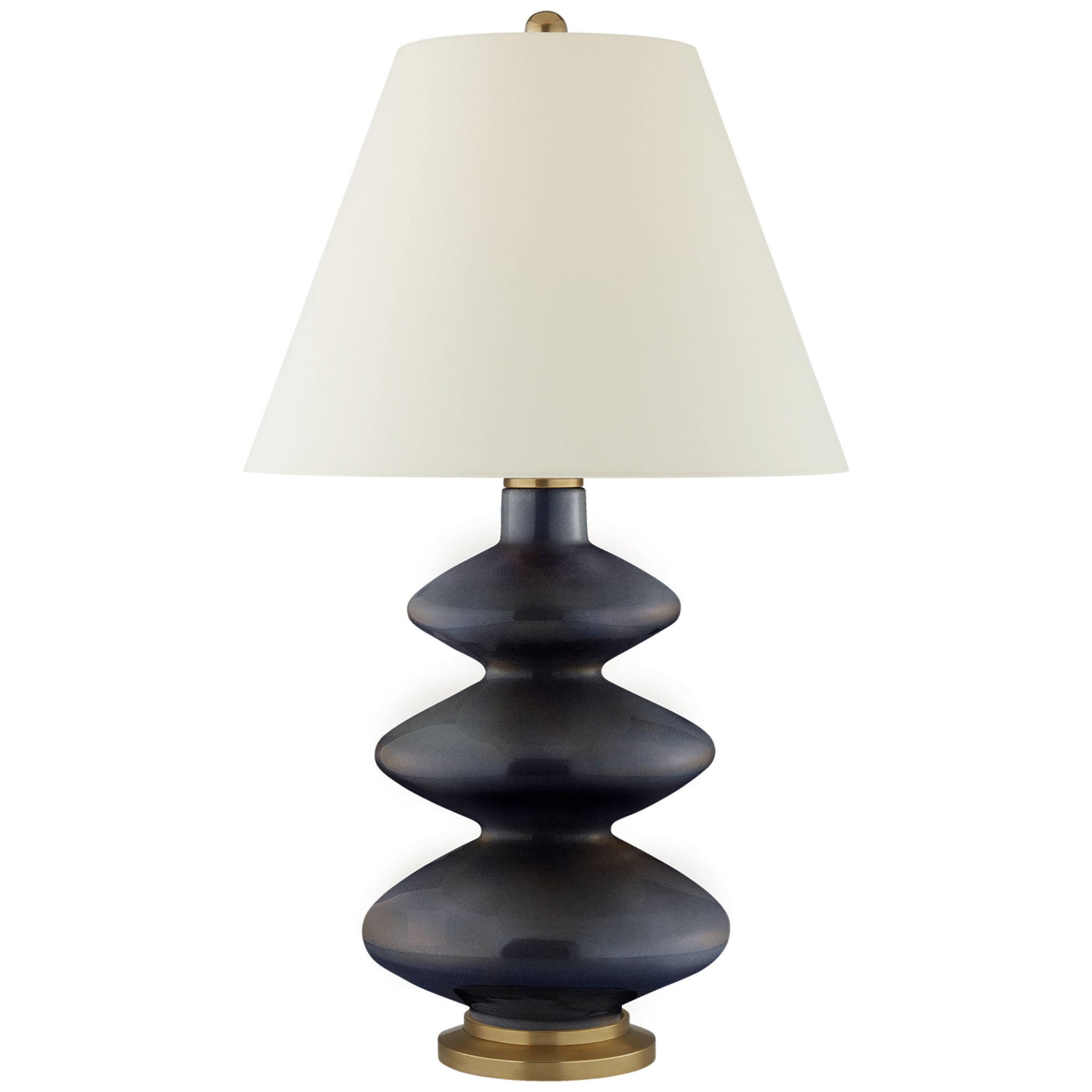 large brown table lamp