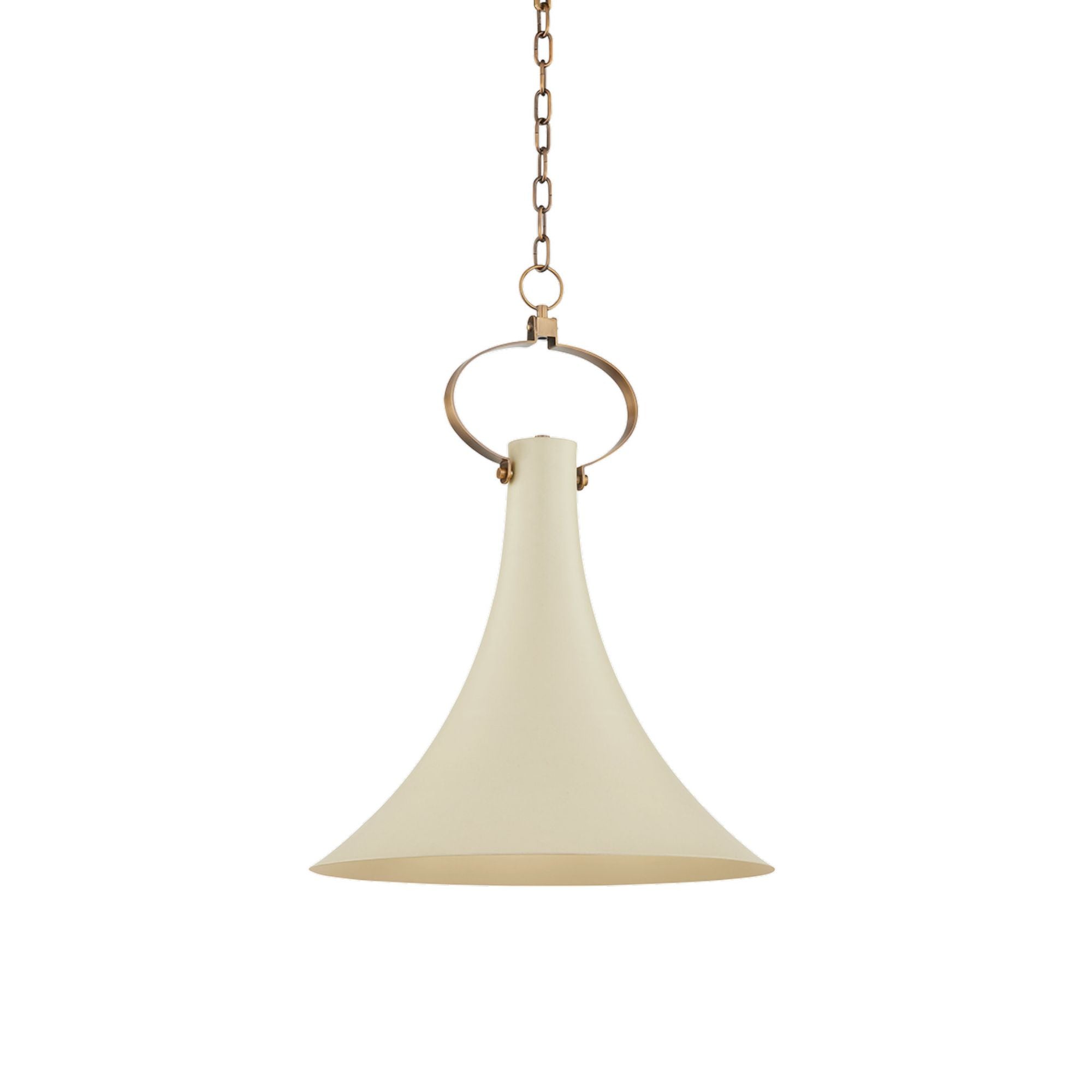 Lumley Brass Pendant - Antique Brass