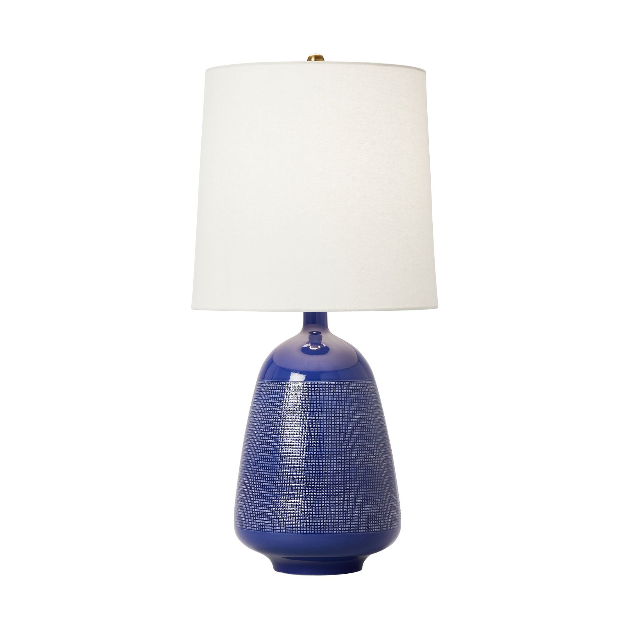 AERIN Ornella Small Table Lamp in Blue Celadon