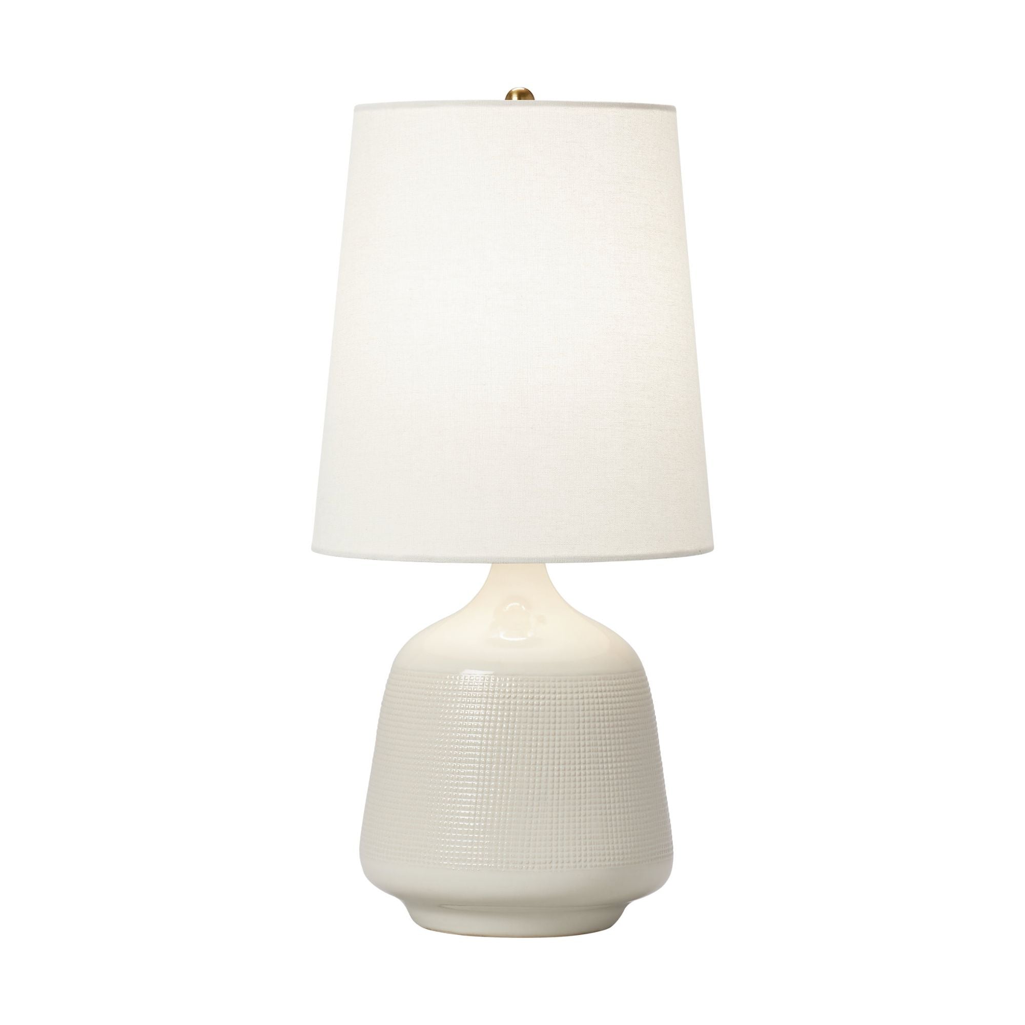 kate spade new york Mari Small Table Lamp in Burnished Brass