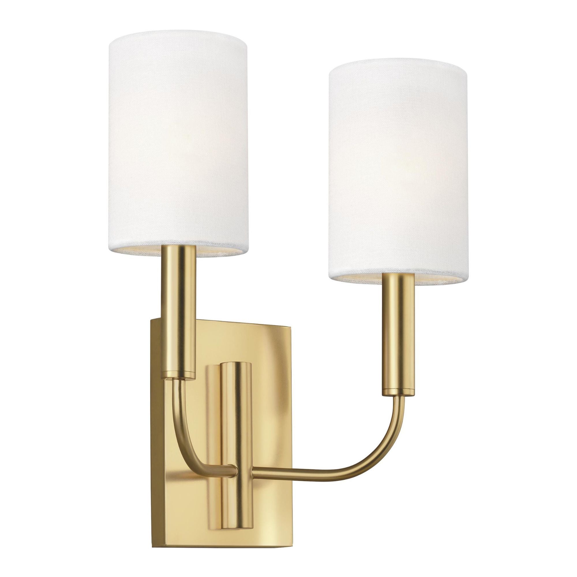 Visual Comfort Studio Whare 10.5 Vintage Wall Sconce Lighting Burnished  Brass EW1151BBS