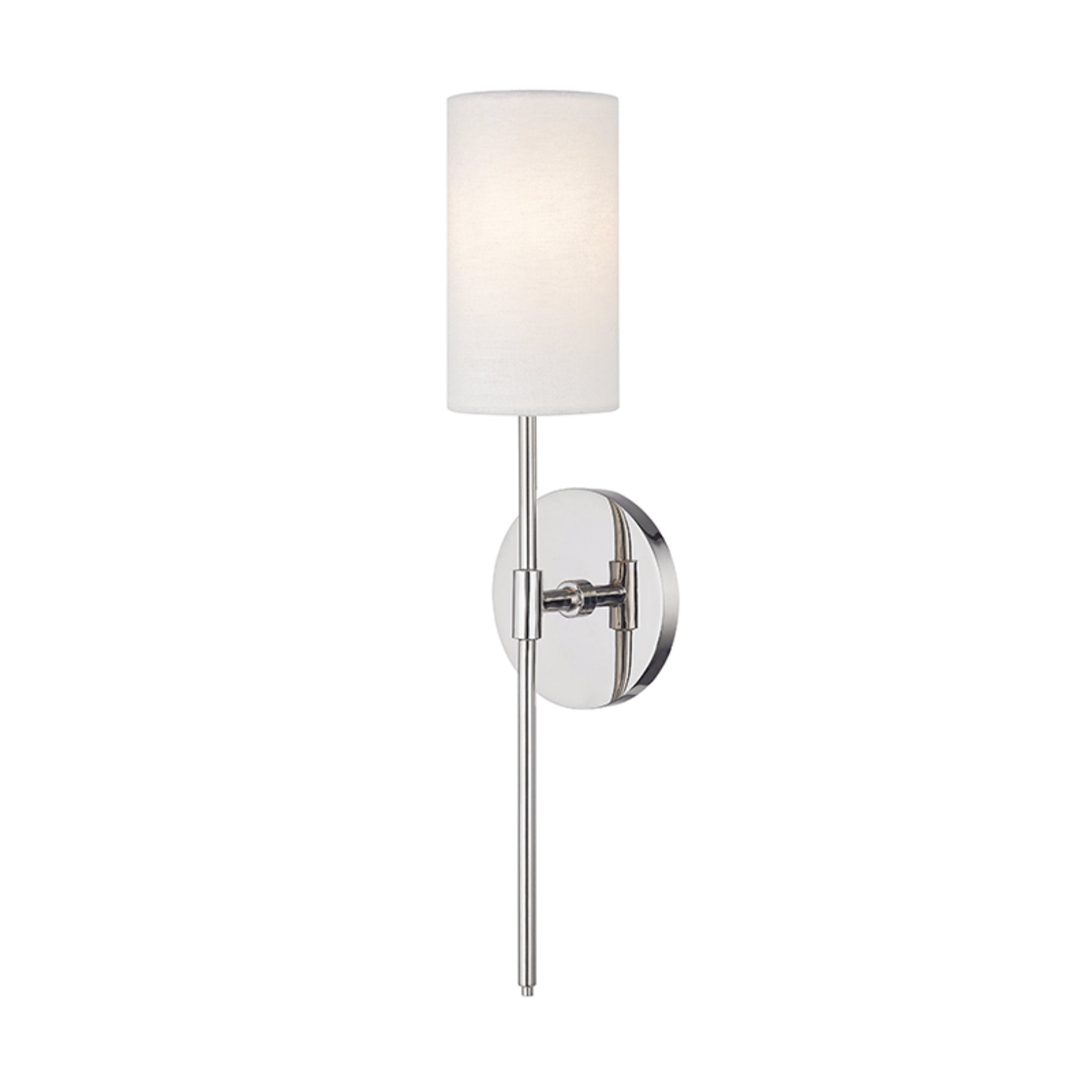 Mitzi By Hudson Valley Lighting H223101 Pn 1 Light Wall Sconce In Poli Foundry Lighting