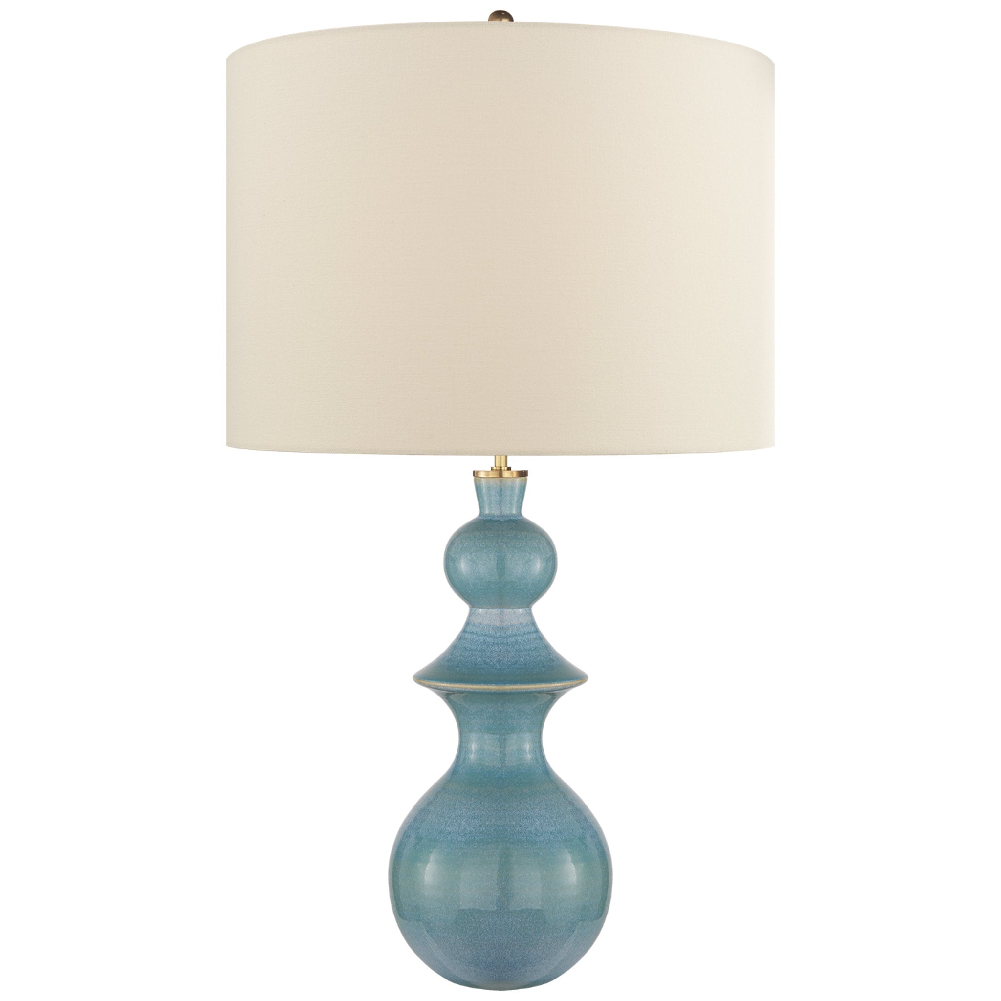 kate spade new york Mari Small Table Lamp in Burnished Brass