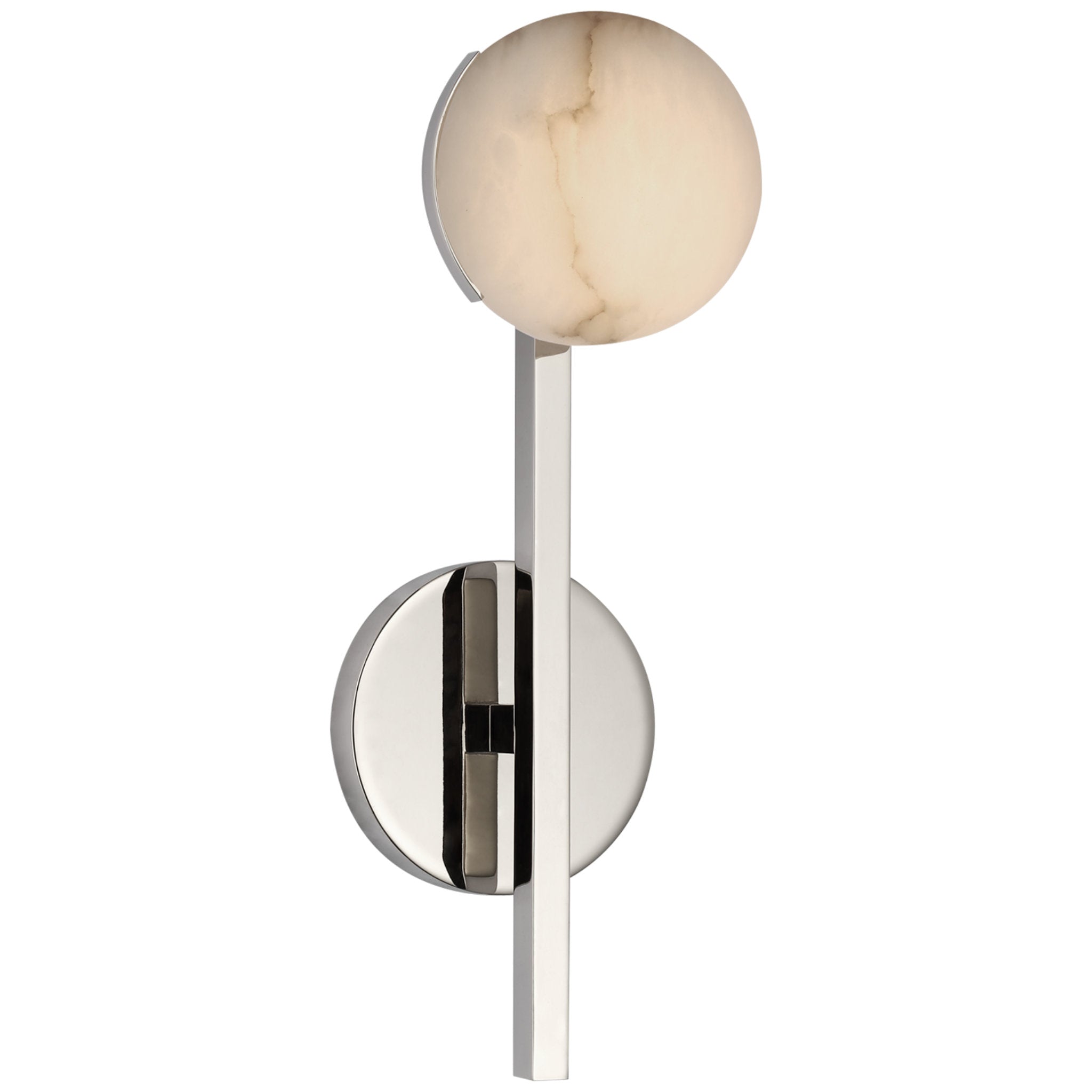 KW2116ABALB by Visual Comfort - Covet Double Box Sconce in  Antique-Burnished Brass with Alabaster