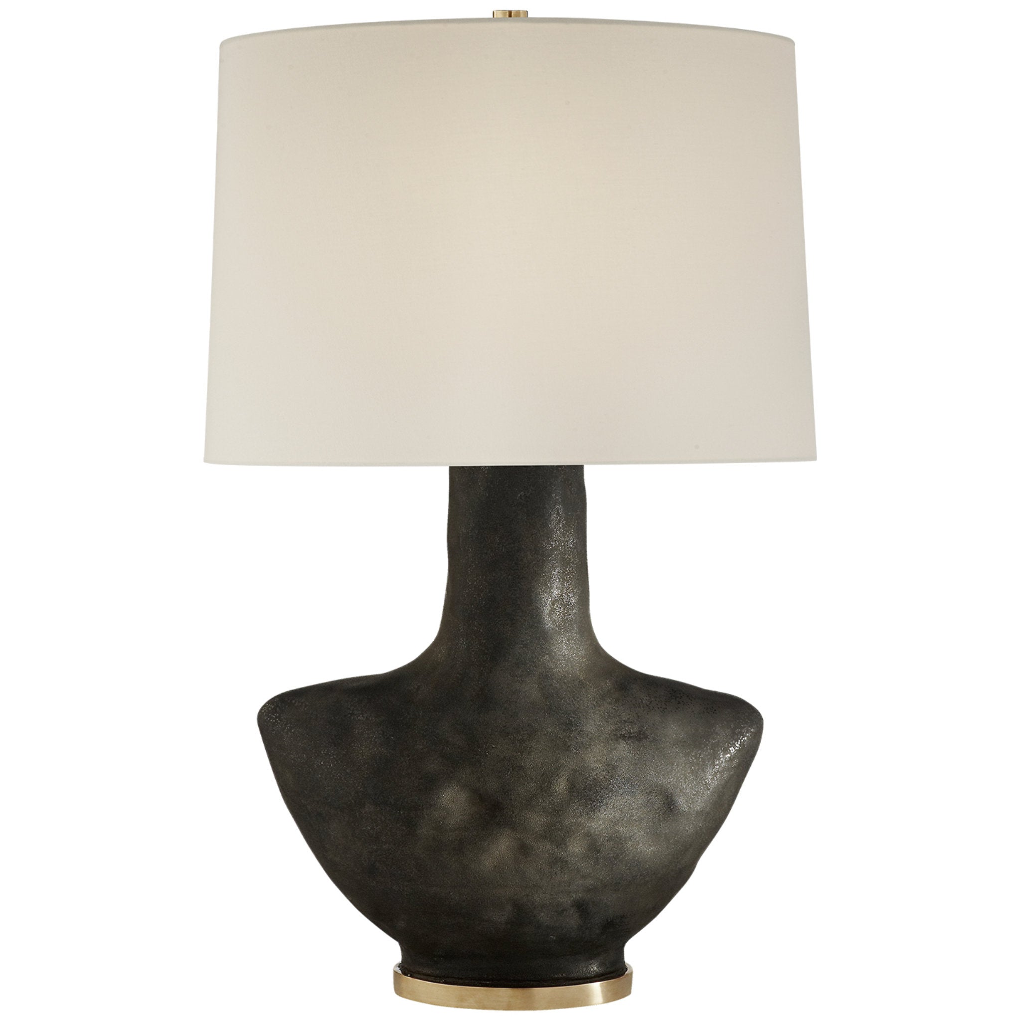 Visual Comfort Bloque Mixed Metal Table Lamps, a Pair. Original Price:  $4,740