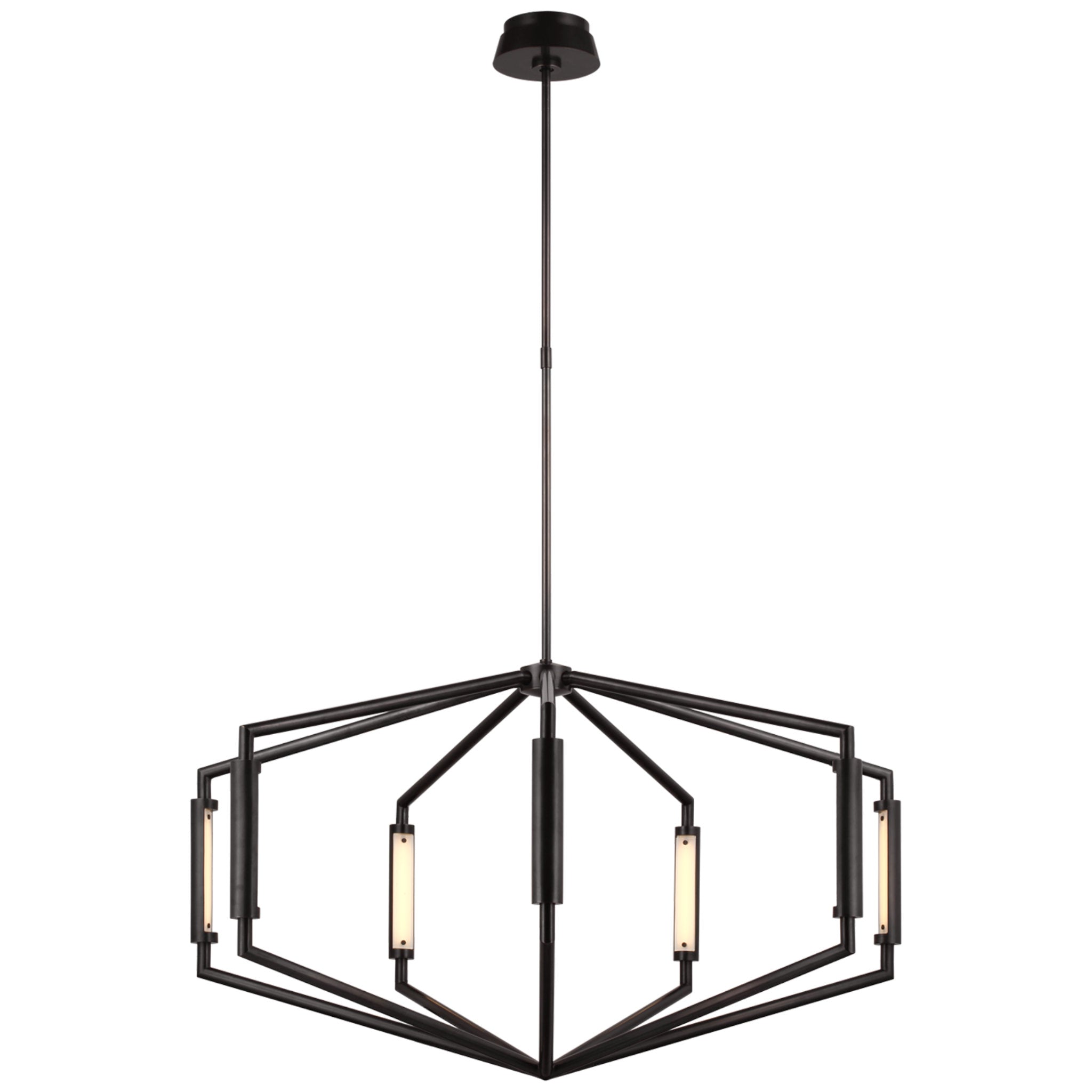 KW5201ABCRG by Visual Comfort - Liaison Double Tier Chandelier in