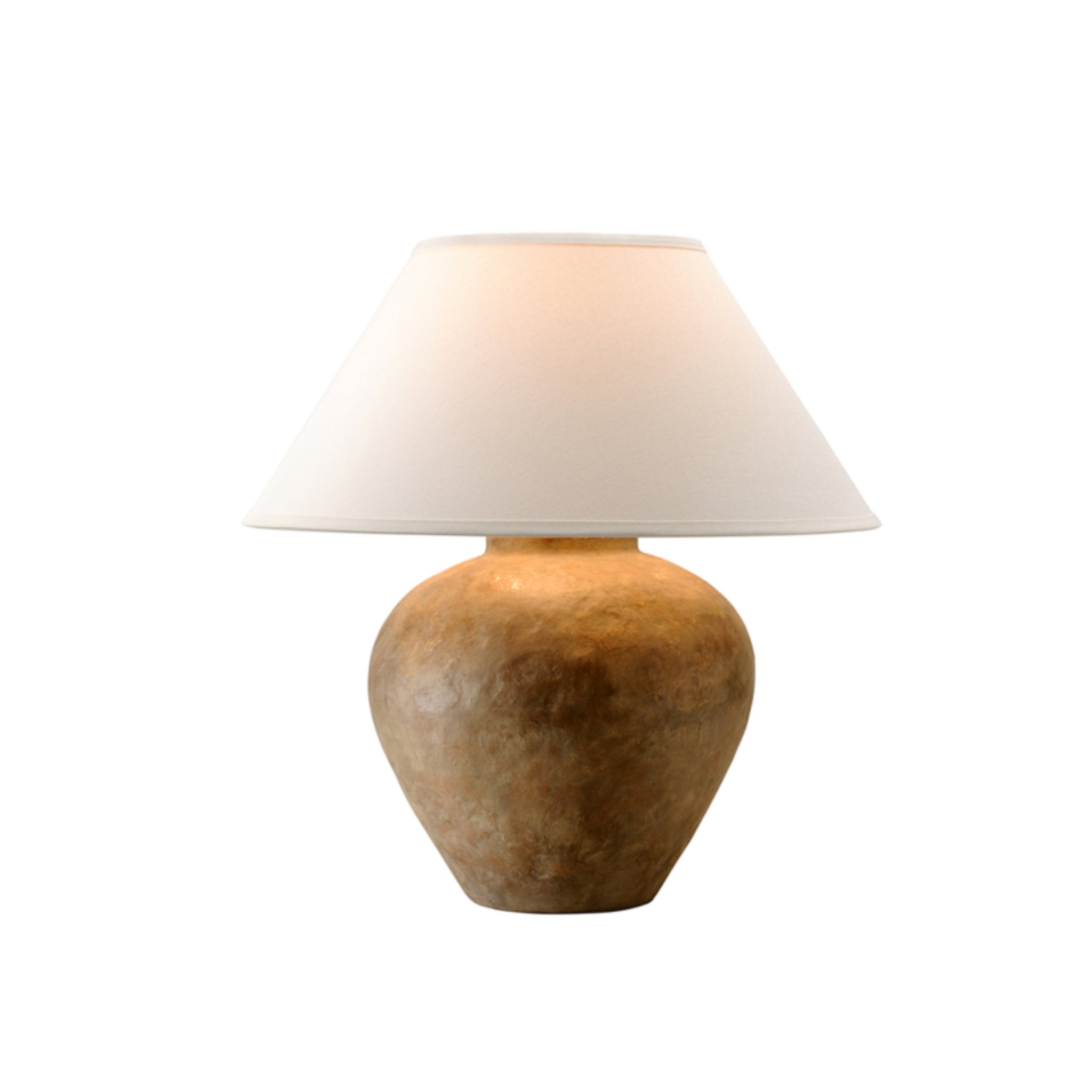 S1177HABL by Visual Comfort - Grenol Floor Lamp in Hand-Rubbed Antique Brass  with Linen Shade