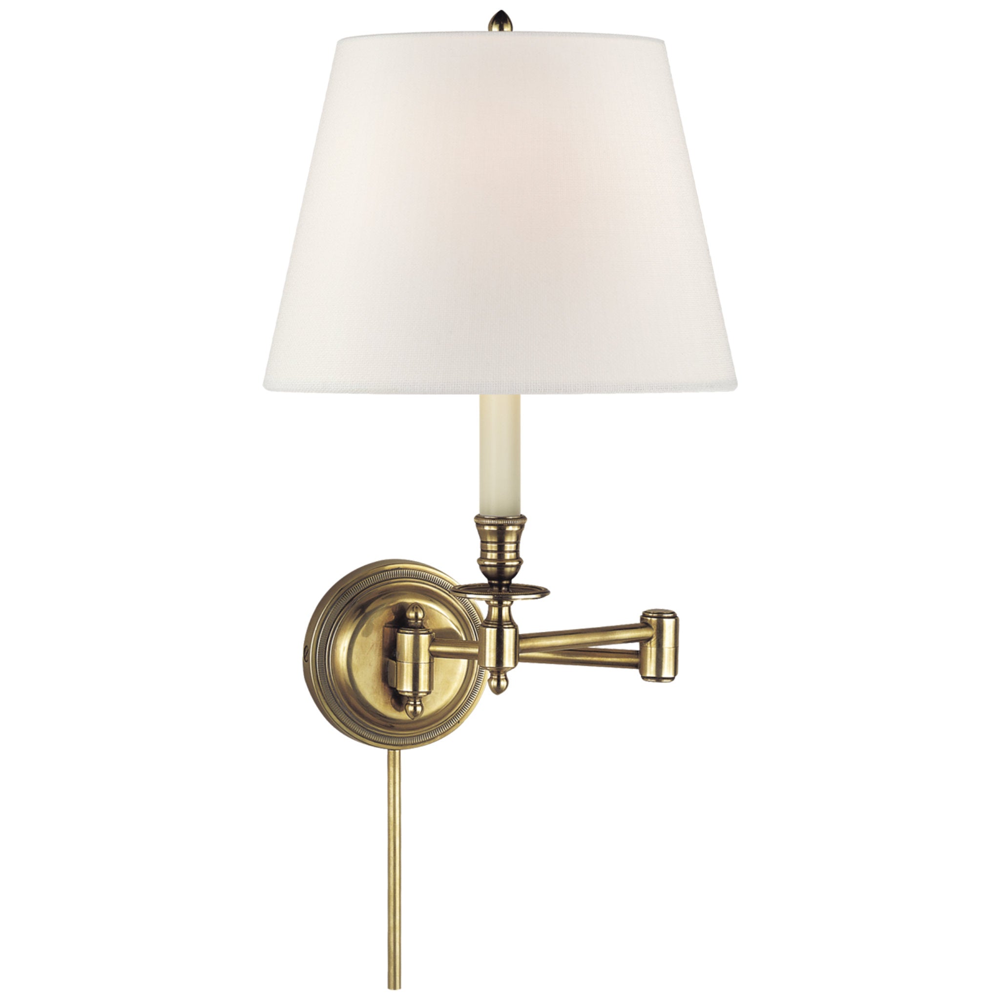 Visual Comfort SLF-AB Antique Brass Factory Shade for SL 5125AB