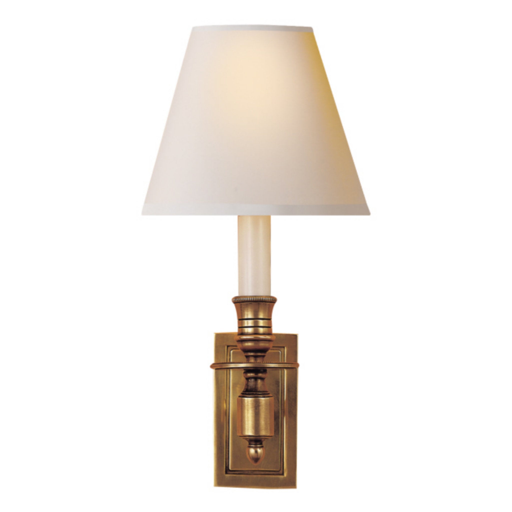 Visual Comfort Lighting Wilton Double Sconces In Hand Rubbed Antique Brass  Design Ideas