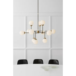 burkey 3 light globe chandelier