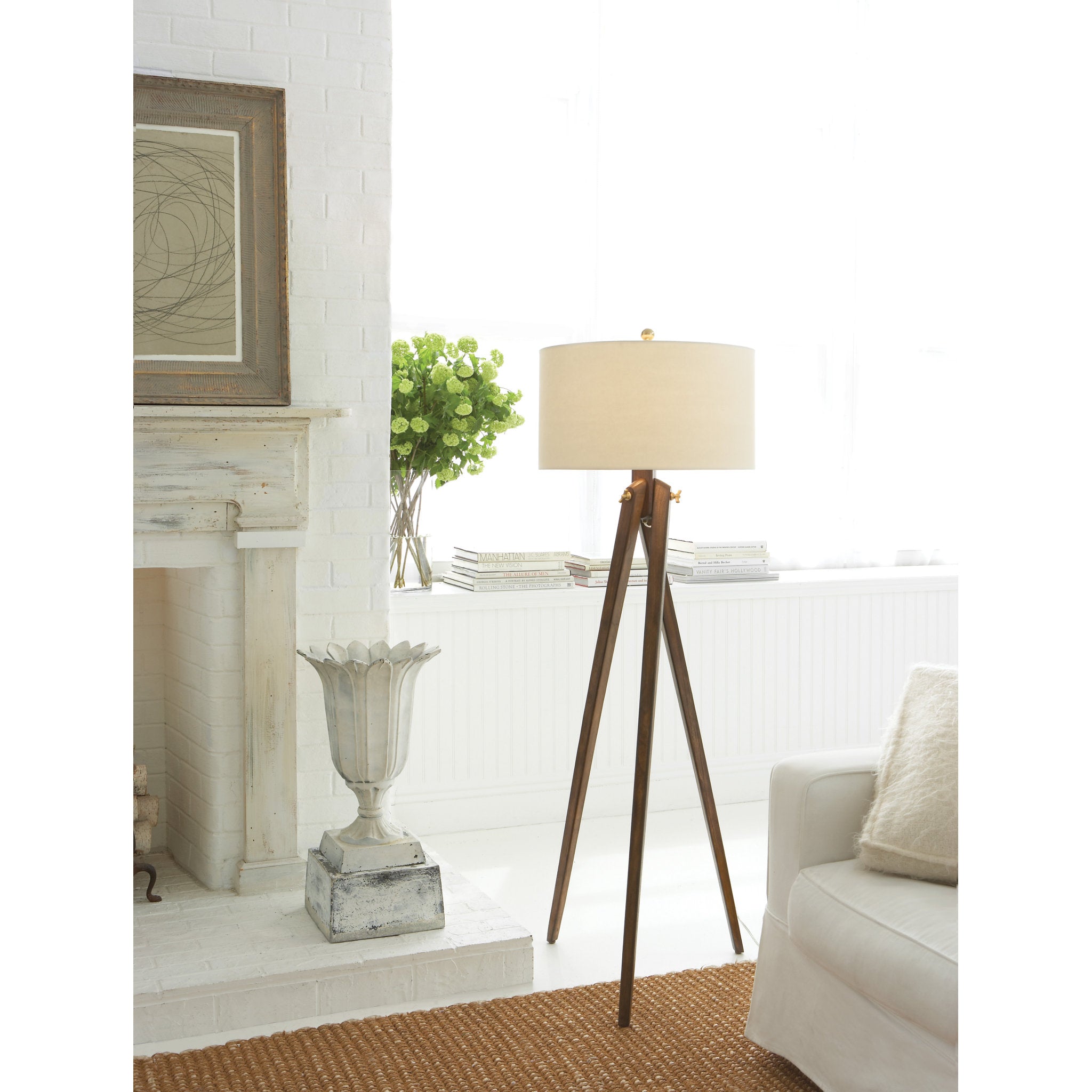 visual comfort tripod floor lamp