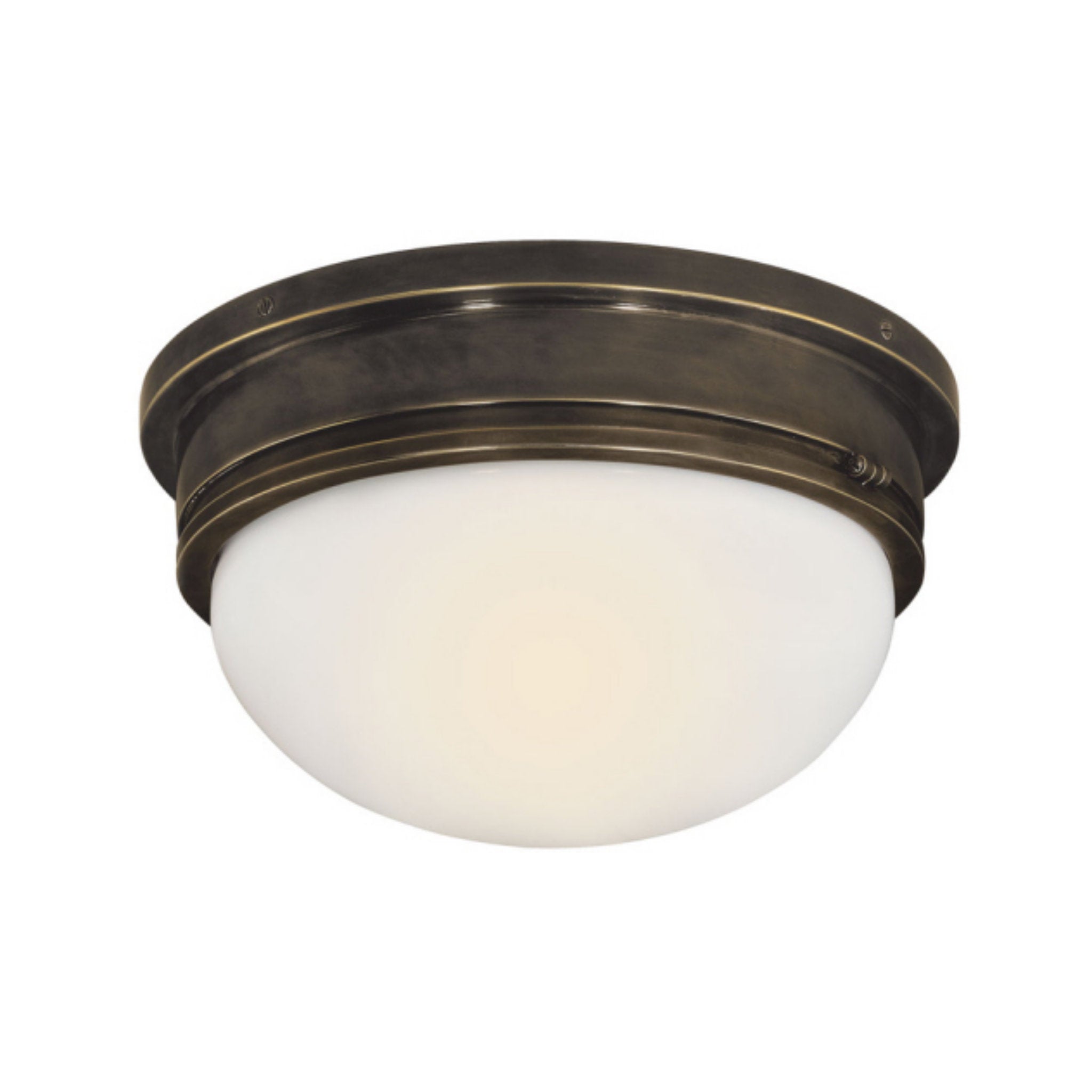 Nautical Weathered Brass Ceiling Light - Nautical Items