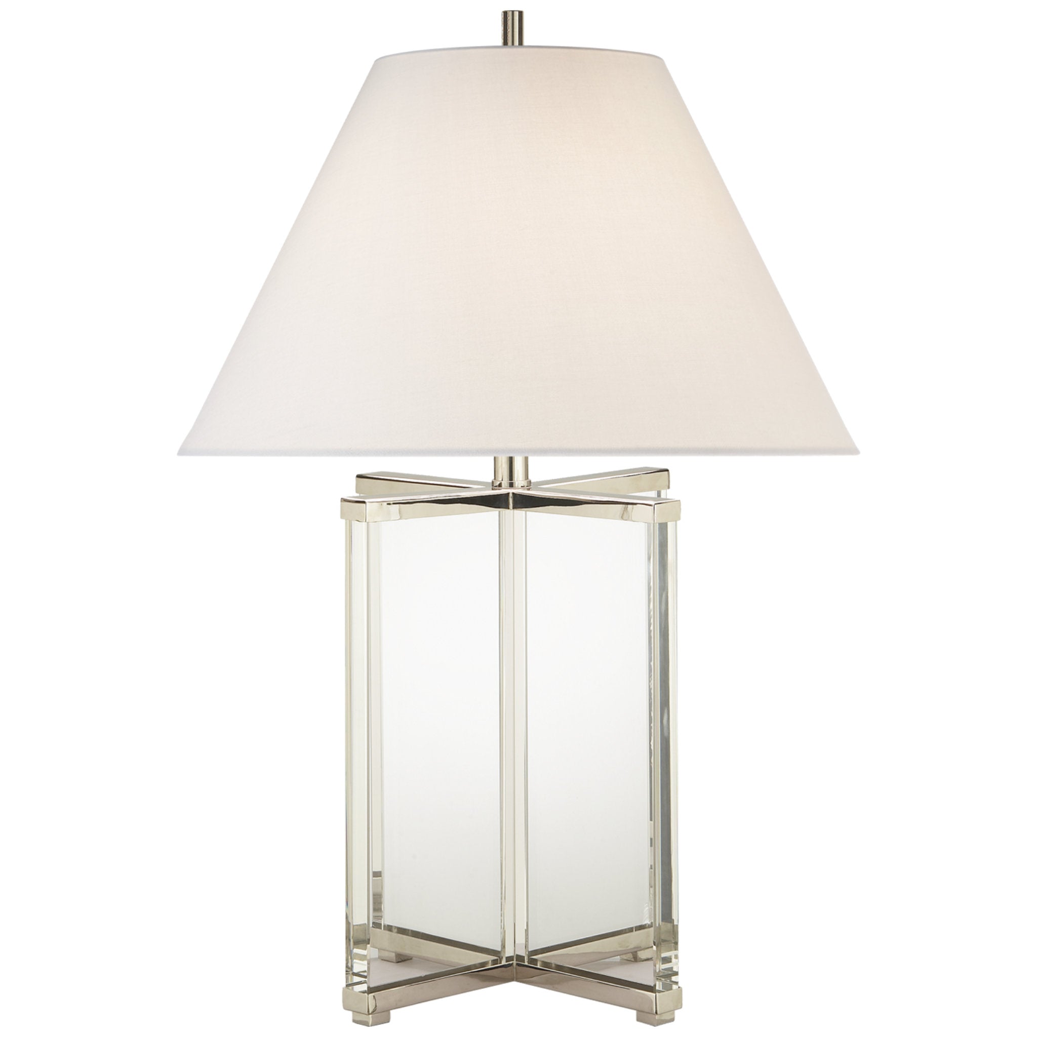 visual comfort crystal table lamp