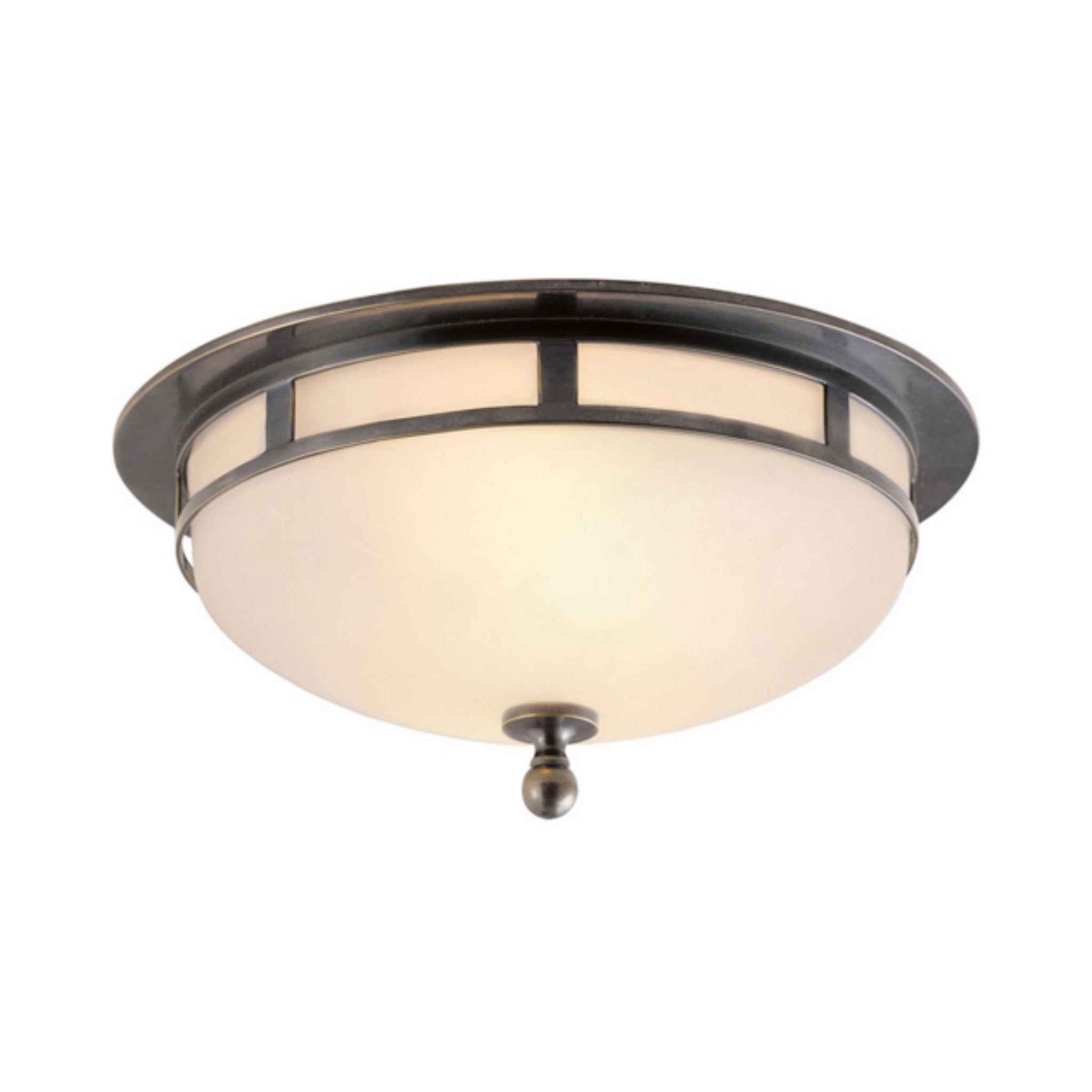 SC4000HAB by Visual Comfort - Star Flush Mount in Hand-Rubbed Antique Brass