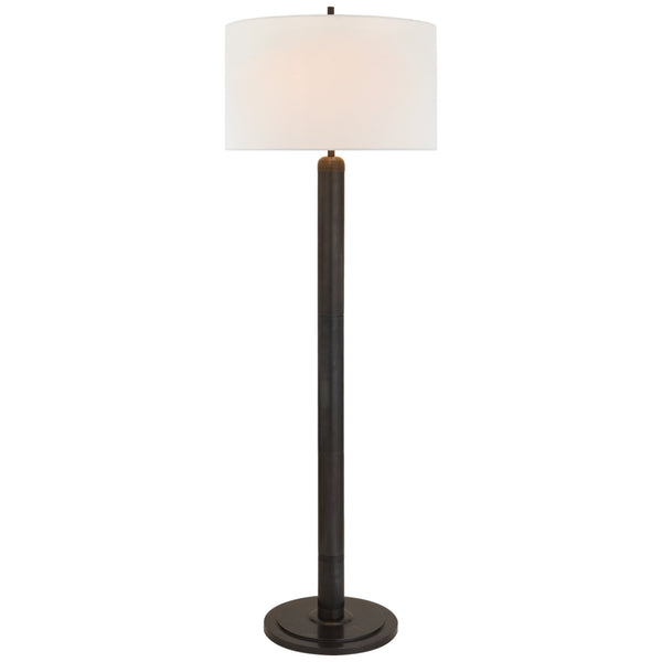 Thomas O'Brien Bryant Floor Lamp in Bronze with Linen Shade – Foundry  Lighting