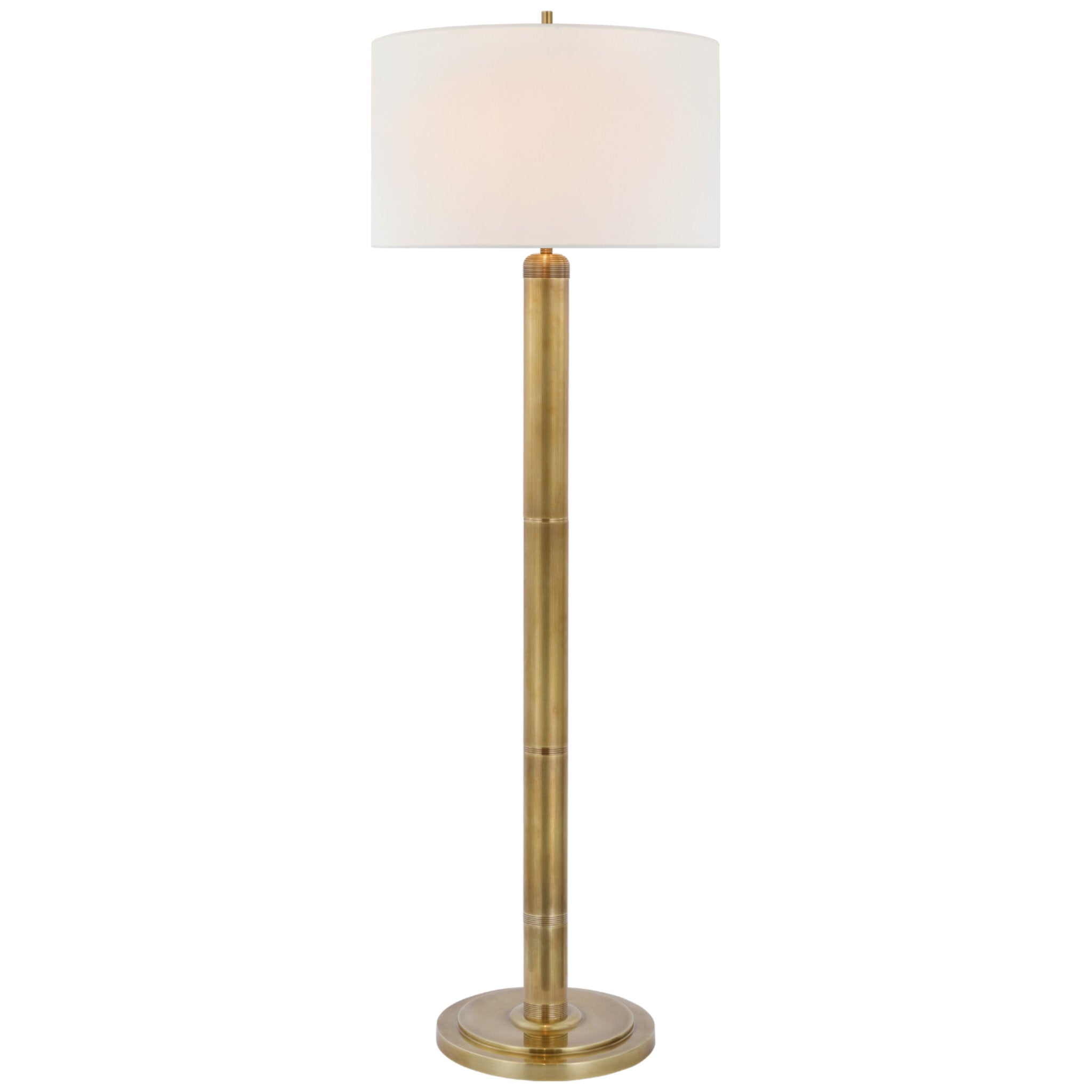 TOB3260BZHABL by Visual Comfort - Bryant Large Table Lamp in Bronze and  Hand-Rubbed Antique Brass with Linen Shade