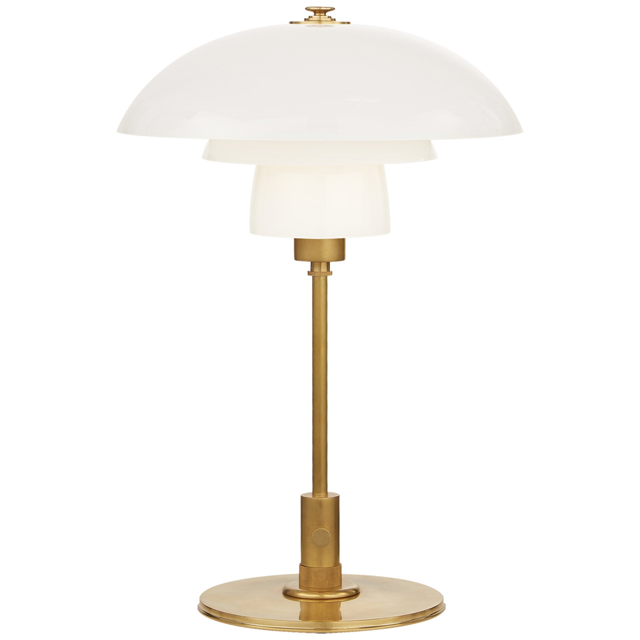 TOB3260BZHABL by Visual Comfort - Bryant Large Table Lamp in Bronze and  Hand-Rubbed Antique Brass with Linen Shade