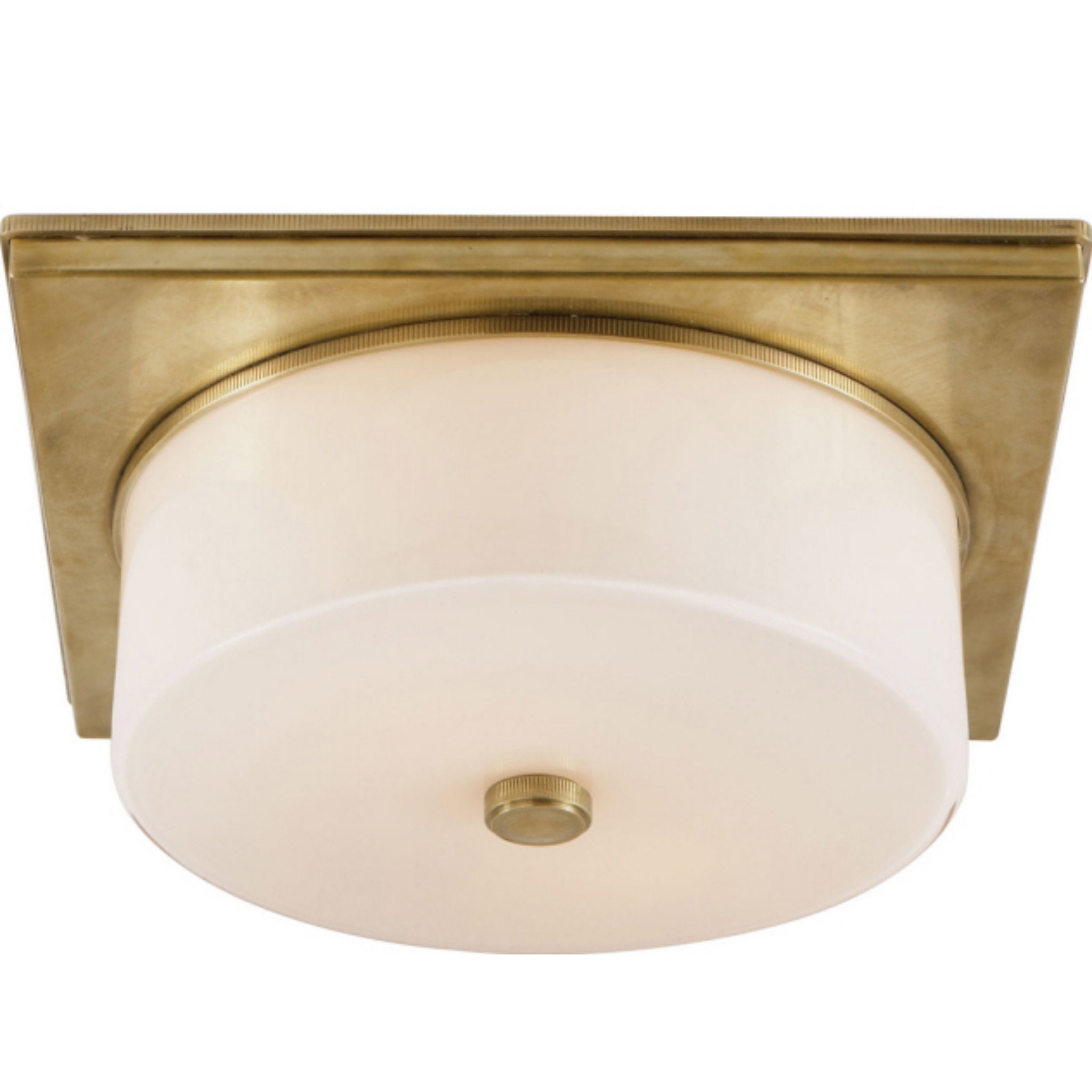 Milton Road Flush Mount-Hand-Rubbed Antique Brass