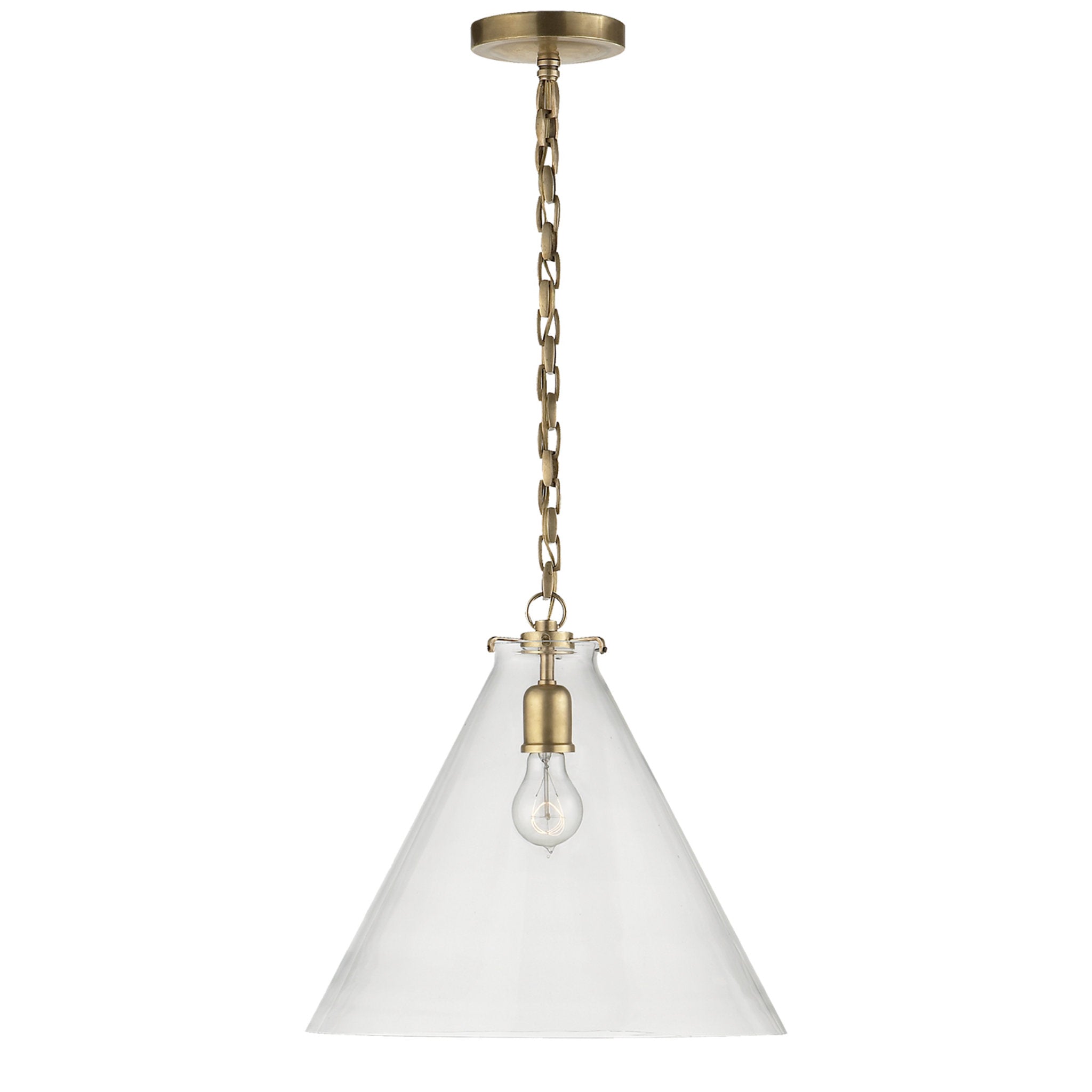 1-light Oxidized Brass Pendant - Bed Bath & Beyond - 28546279