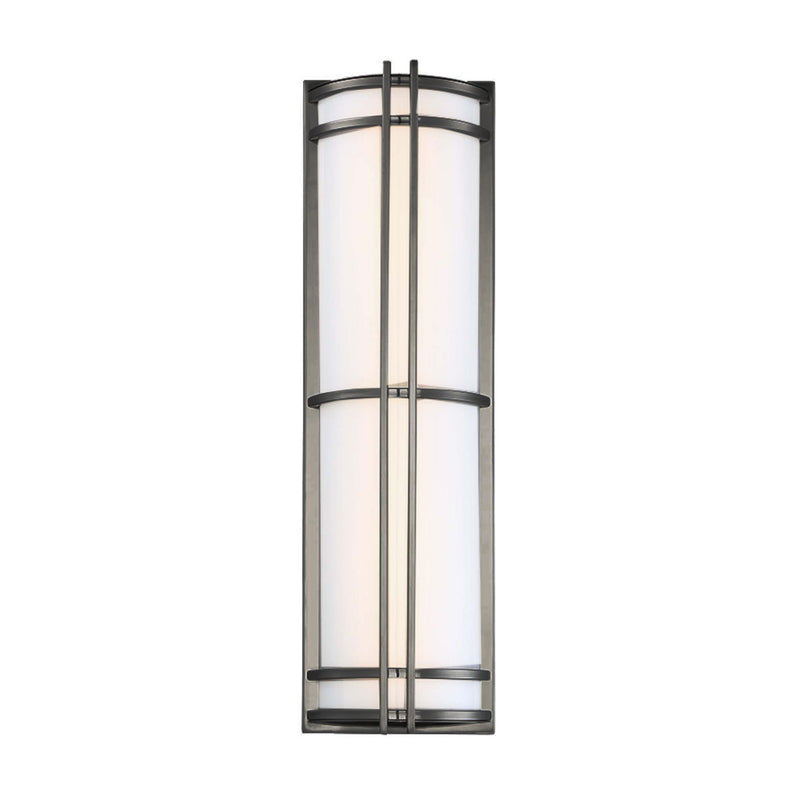 Modern Forms WS-W68627-BZ 3000K 24 Watt Skyscraper LED Outdoor Wall Li ...