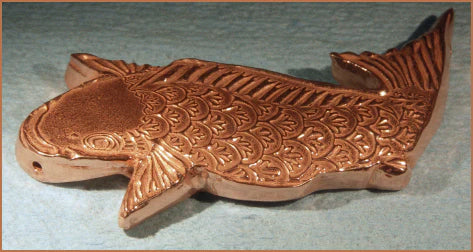 Copper Clay Koi