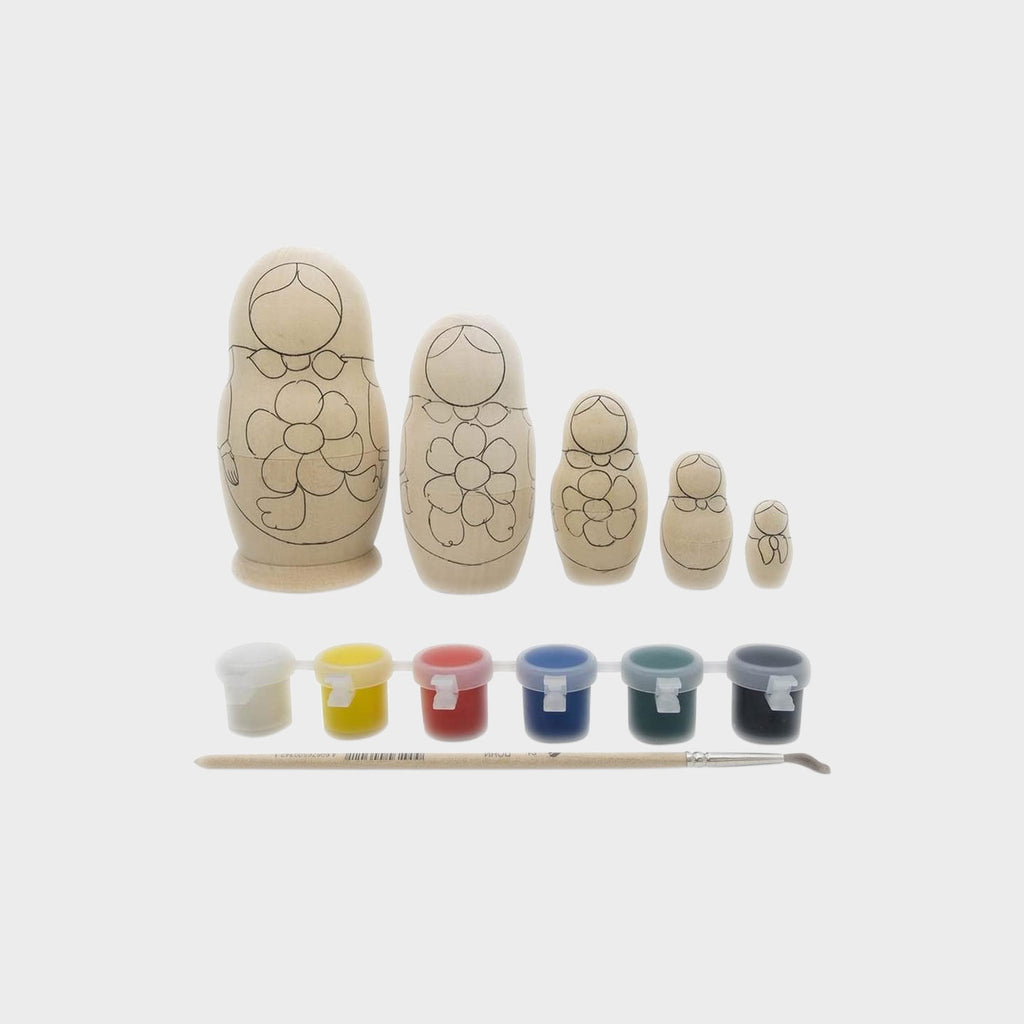 unpainted russian nesting dolls