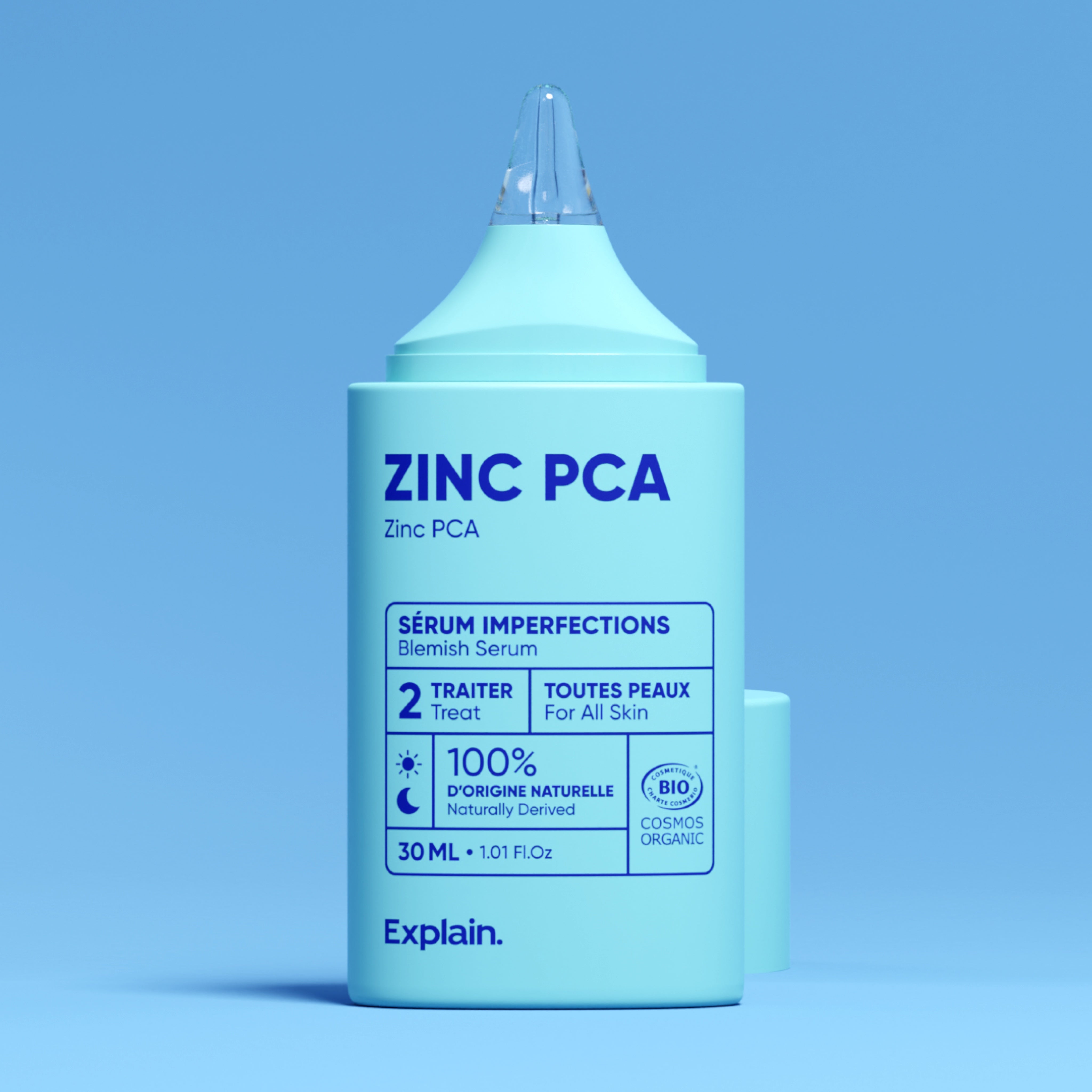 Sérum Zinc PCA 4% + Extrait d'Arbre à Thé - typology.