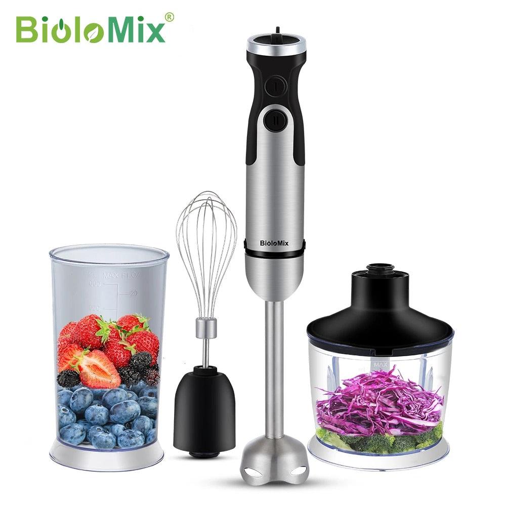 BPA FREE 500W Portable Personal Blender Mixer Food Processor With Chopper  Bowl 600ml Juicer Bottle Meat Grinder Baby Food Maker