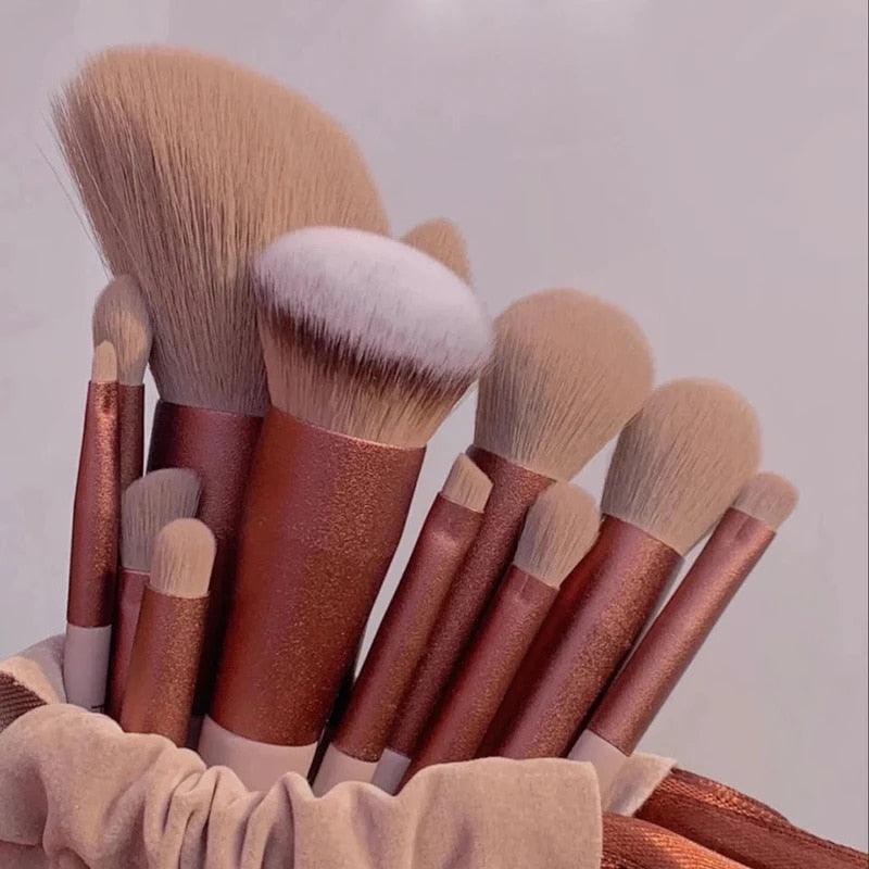 Ashowner Big Size Makeup Brushes Foundation Powder Brush Face Blush  Professional Large Cosmetics Soft Foundation Make