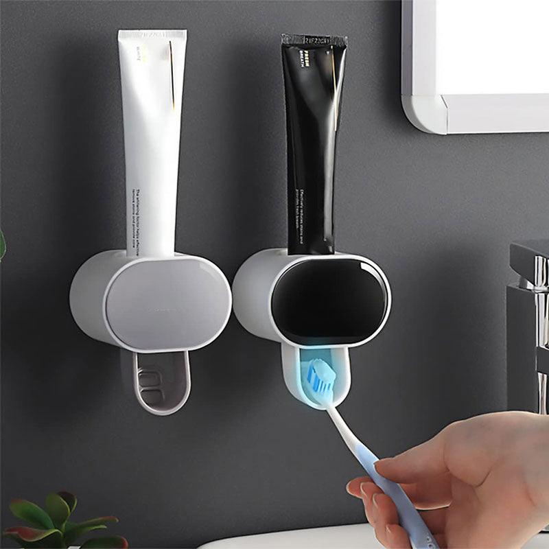 ECOCO Automatic Toothpaste Dispenser Wall Mount Bathroom Bathroom Acce